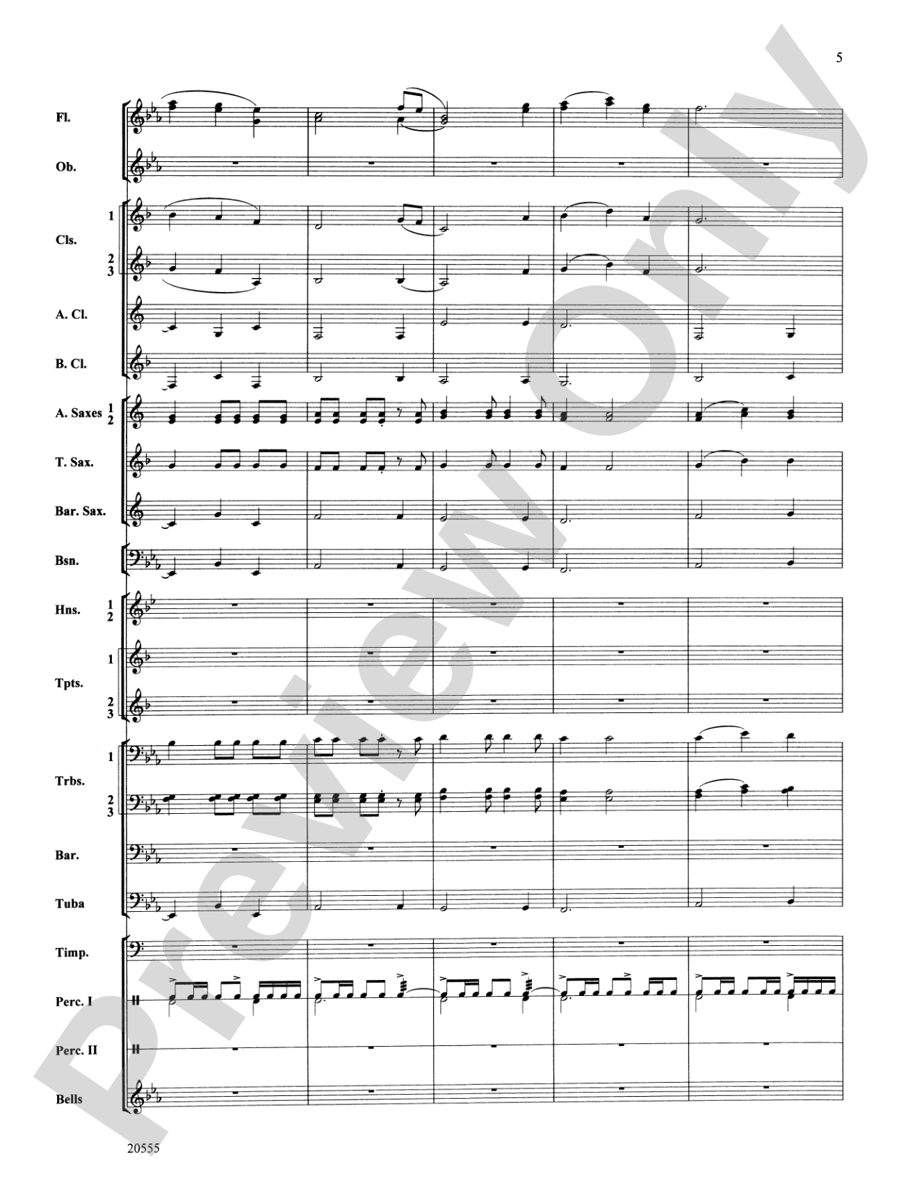 Quixotic Episode: Score