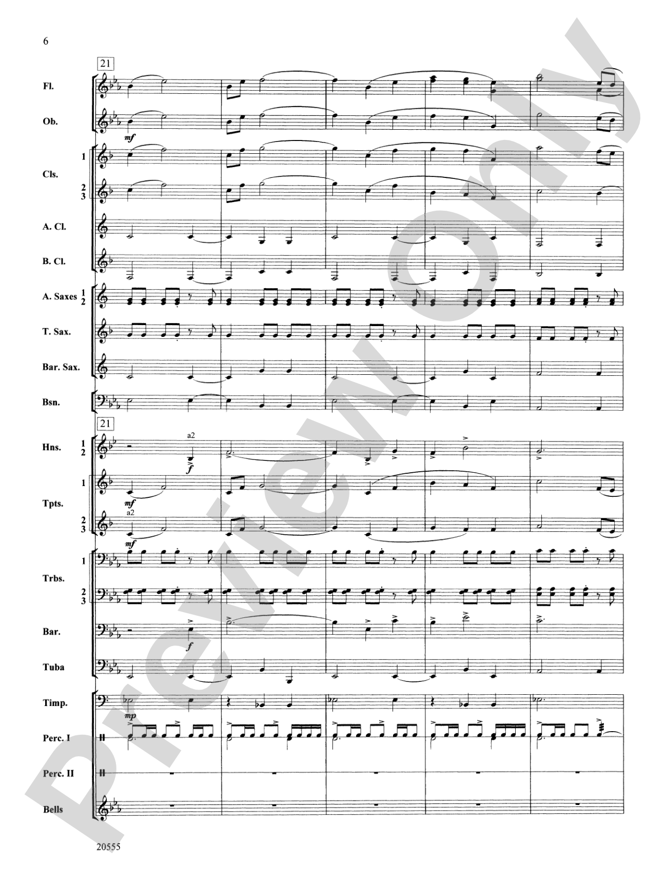 Quixotic Episode: Score