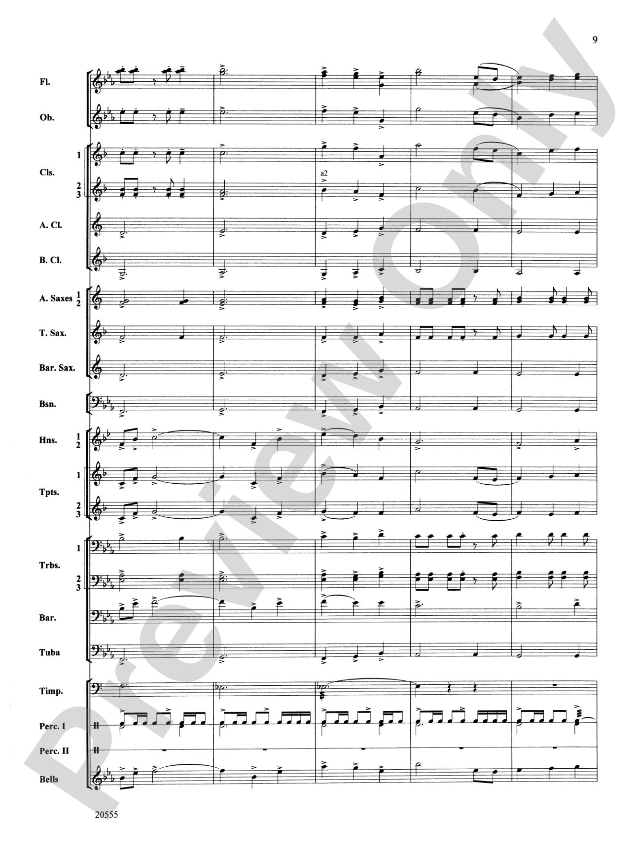 Quixotic Episode: Score