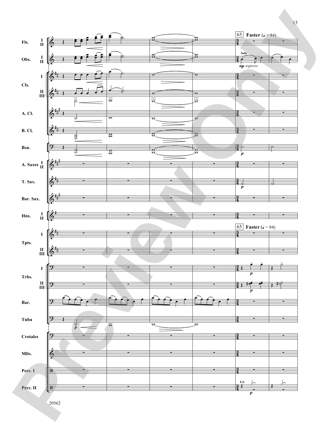 Pablo!: Concert Band Conductor Score & Parts