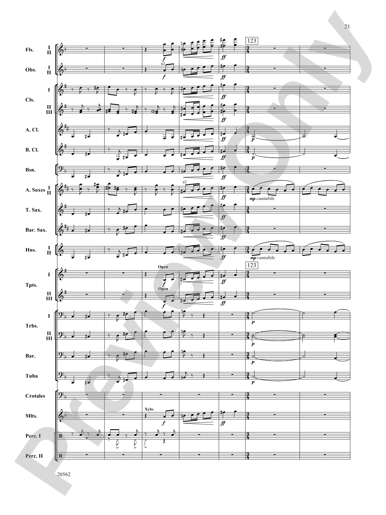 Pablo!: Concert Band Conductor Score & Parts