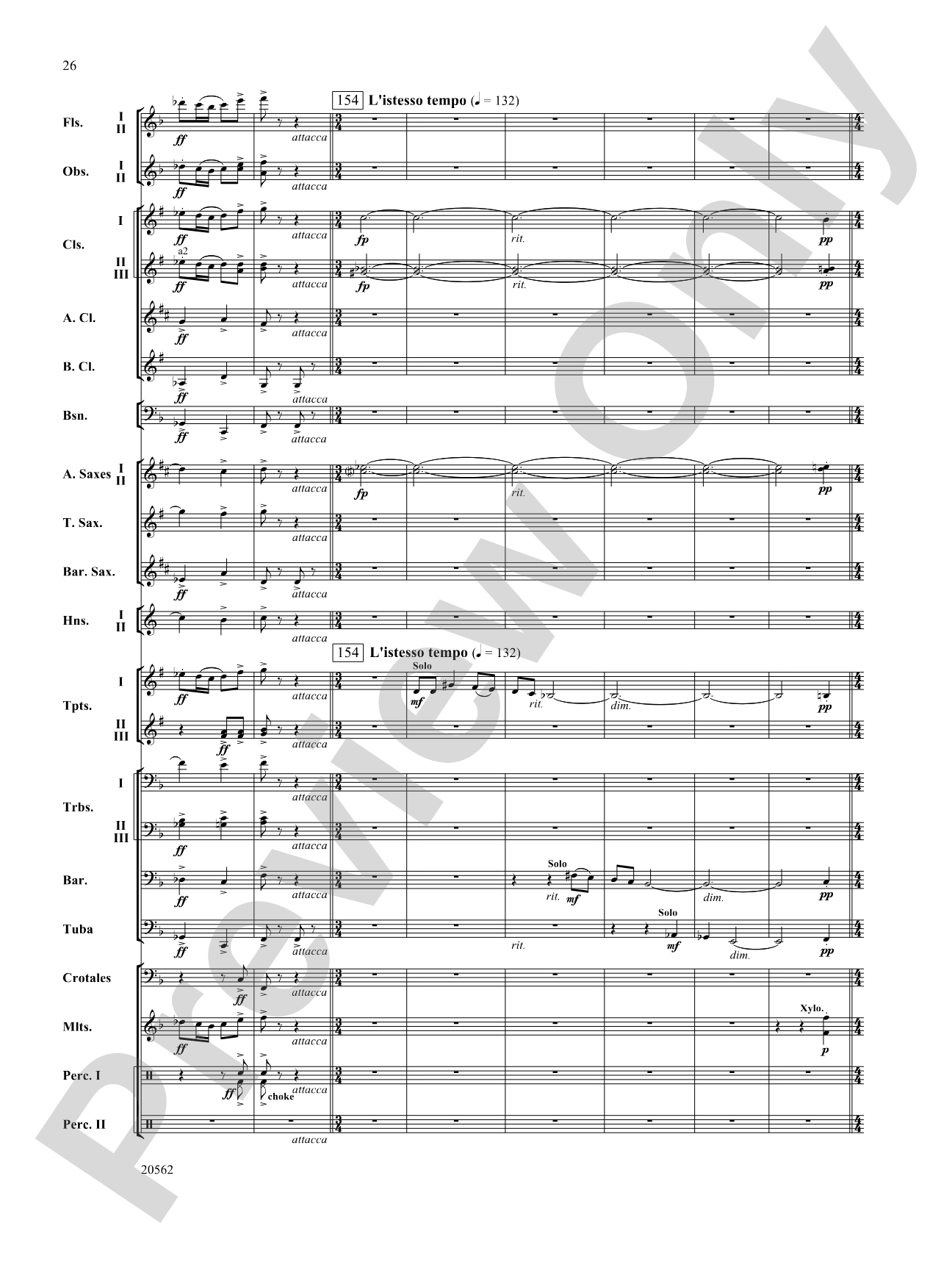 Pablo!: Concert Band Conductor Score & Parts