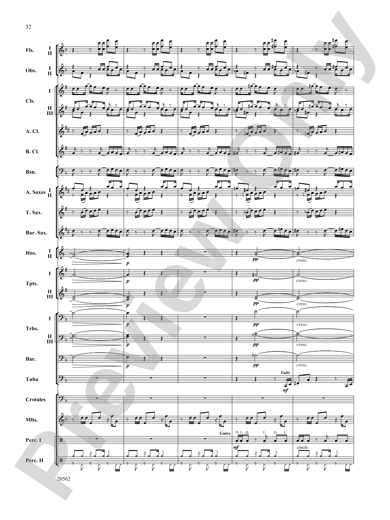 Pablo!: Concert Band Conductor Score & Parts