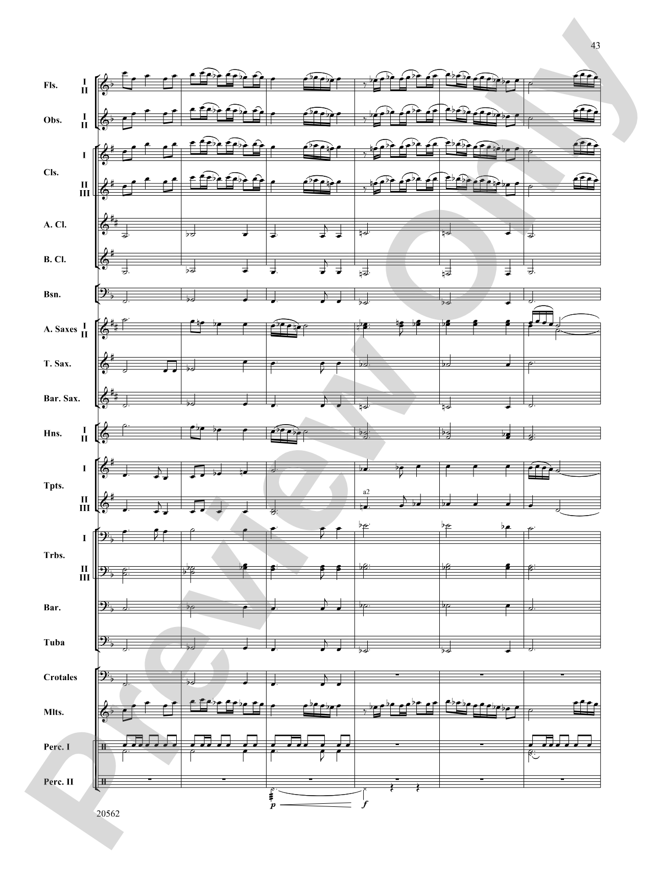 Pablo!: Concert Band Conductor Score & Parts