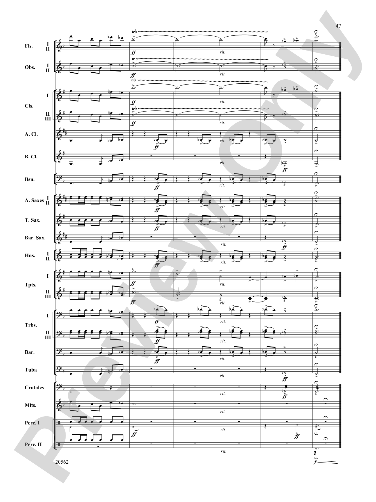 Pablo!: Concert Band Conductor Score & Parts