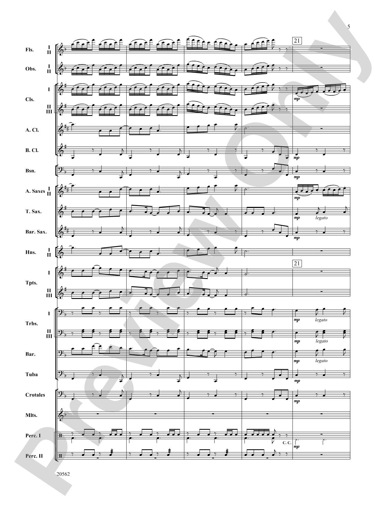 Pablo!: Concert Band Conductor Score & Parts