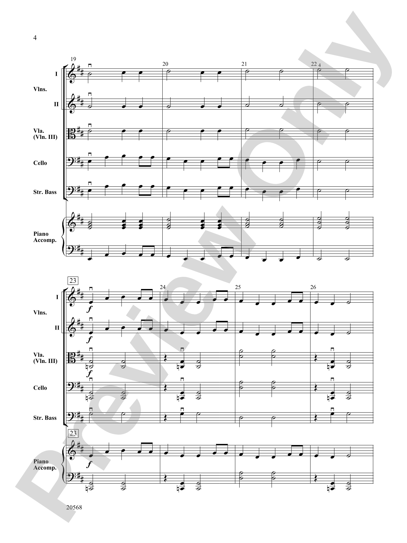 Sailor's Song: String Orchestra Conductor Score & Parts