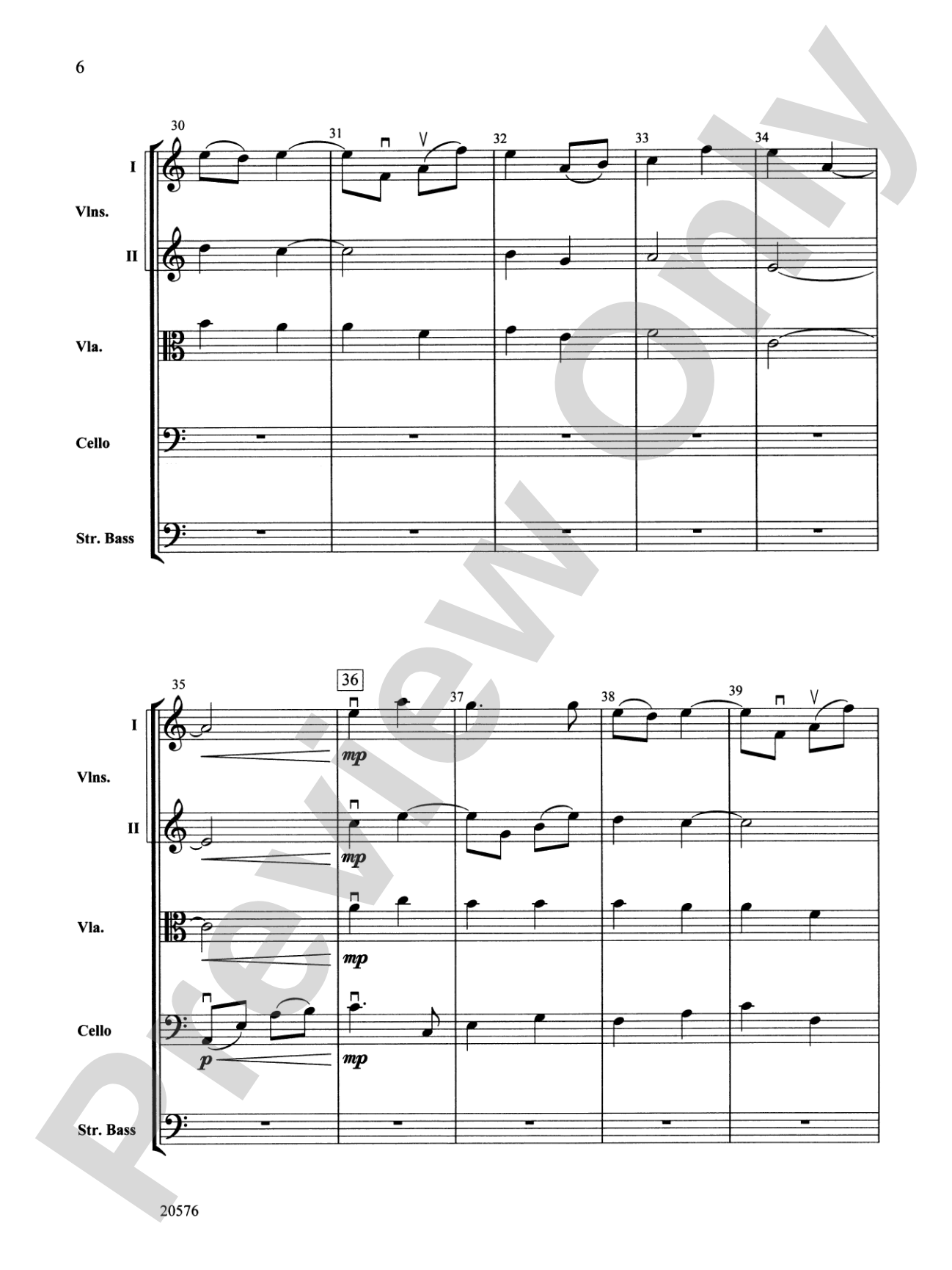 Crusader: String Orchestra Conductor Score & Parts