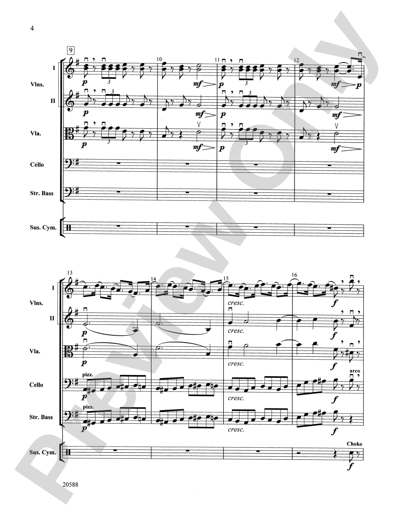 March of the Nutcracker (from The Nutcracker Ballet): Score