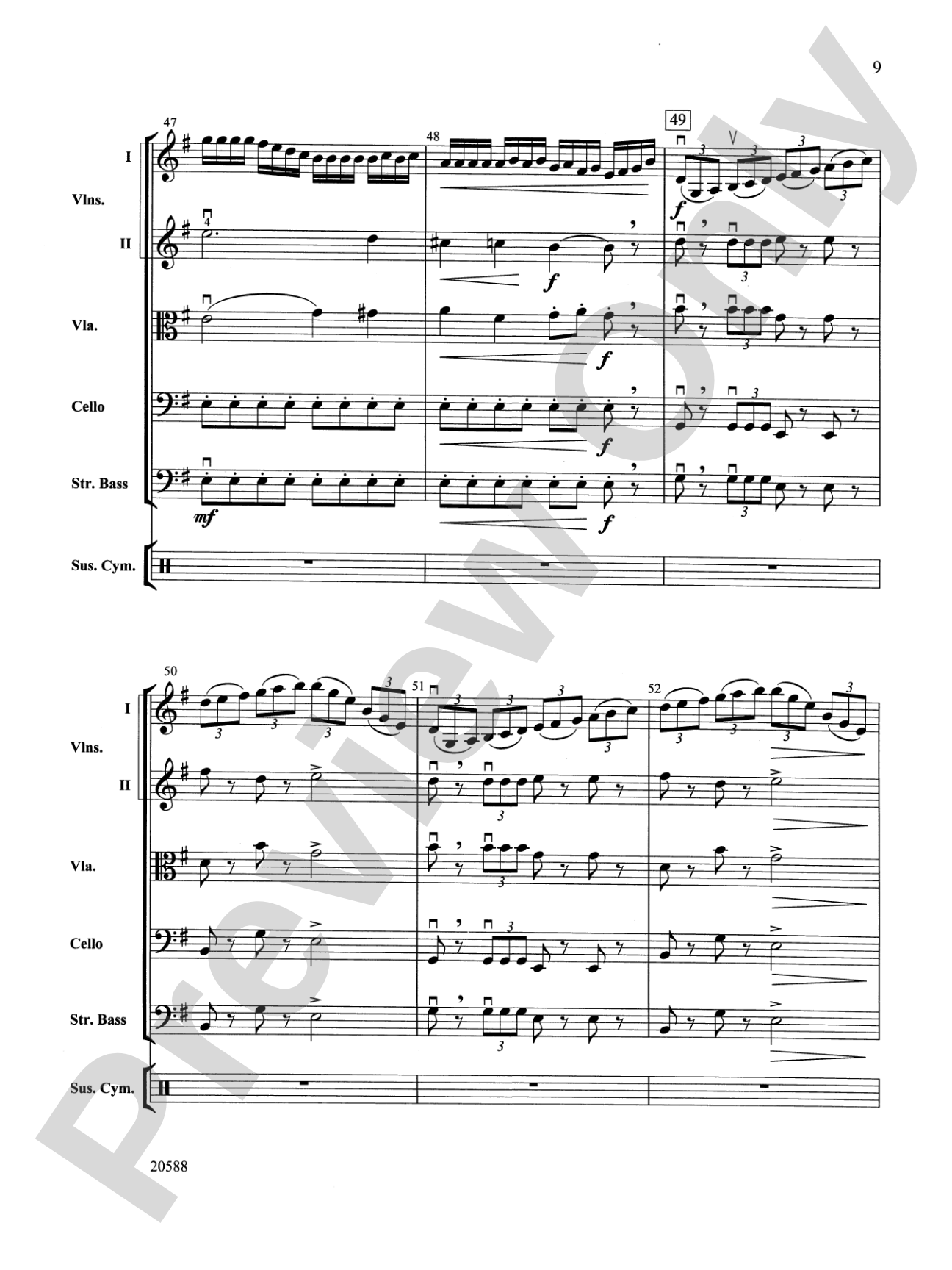 March of the Nutcracker (from The Nutcracker Ballet): Score