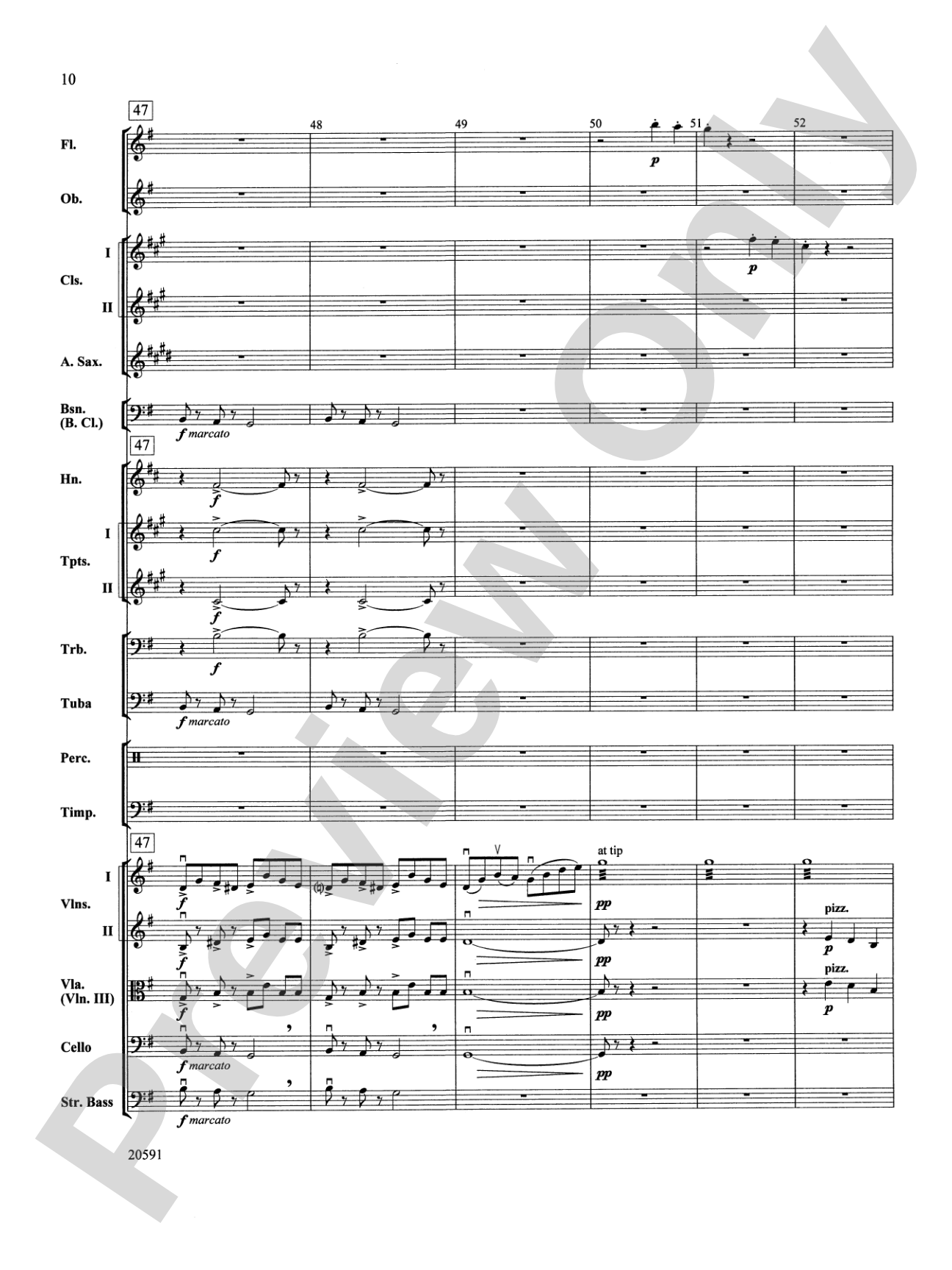 New World Symphony (Fourth Movement): Full Orchestra Conductor Score & Parts