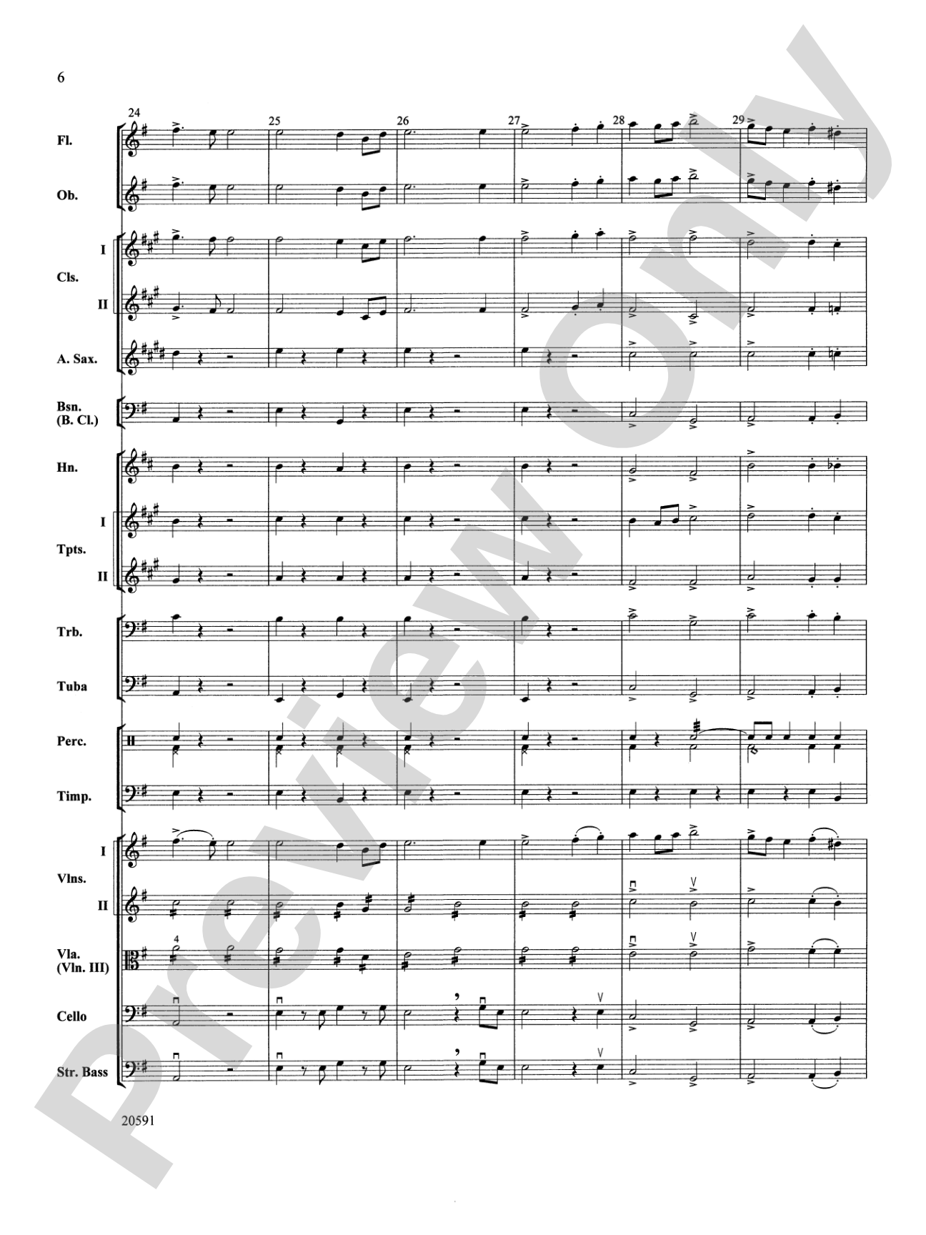 New World Symphony (Fourth Movement): Full Orchestra Conductor Score & Parts
