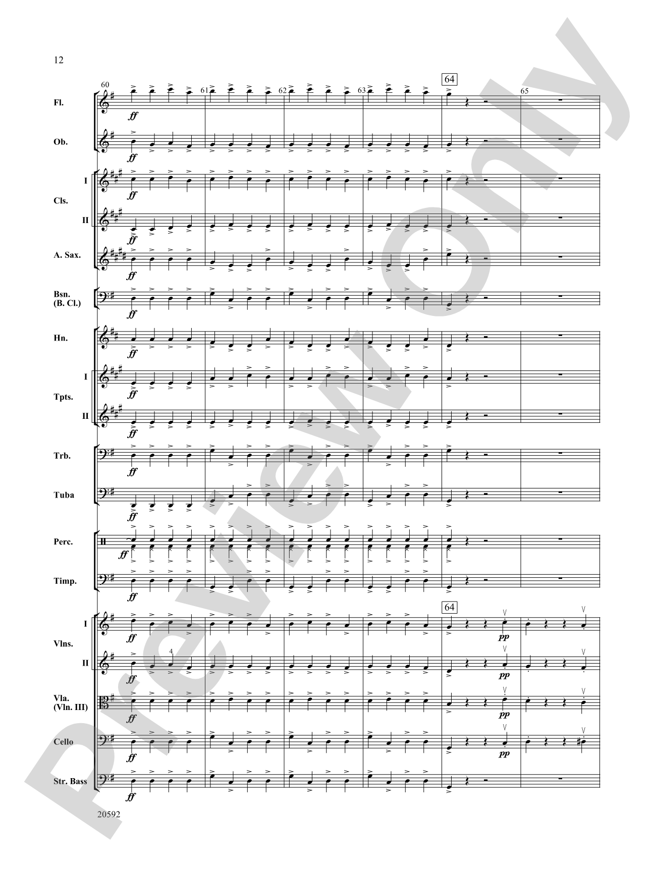 The Barber of Seville (Overture): Full Orchestra Conductor Score & Parts