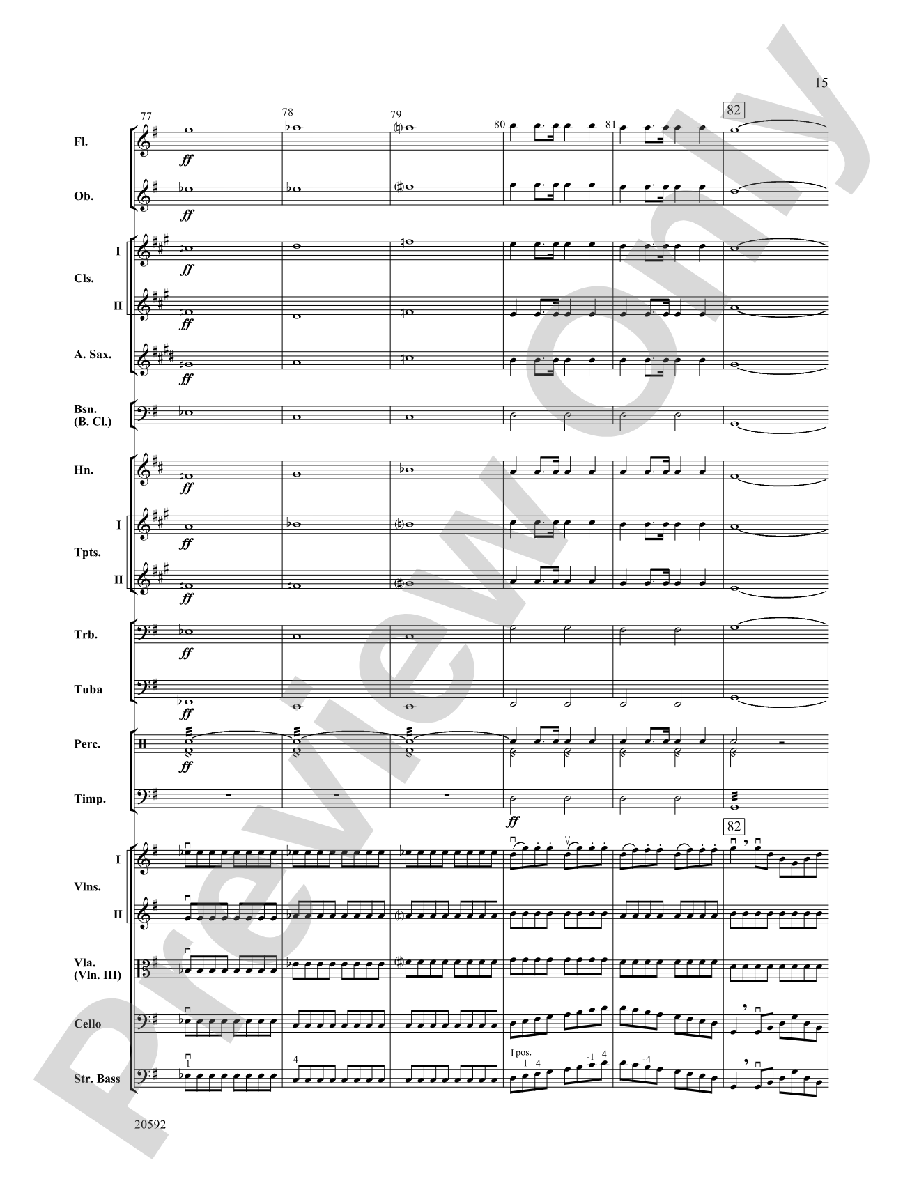 The Barber of Seville (Overture): Full Orchestra Conductor Score & Parts