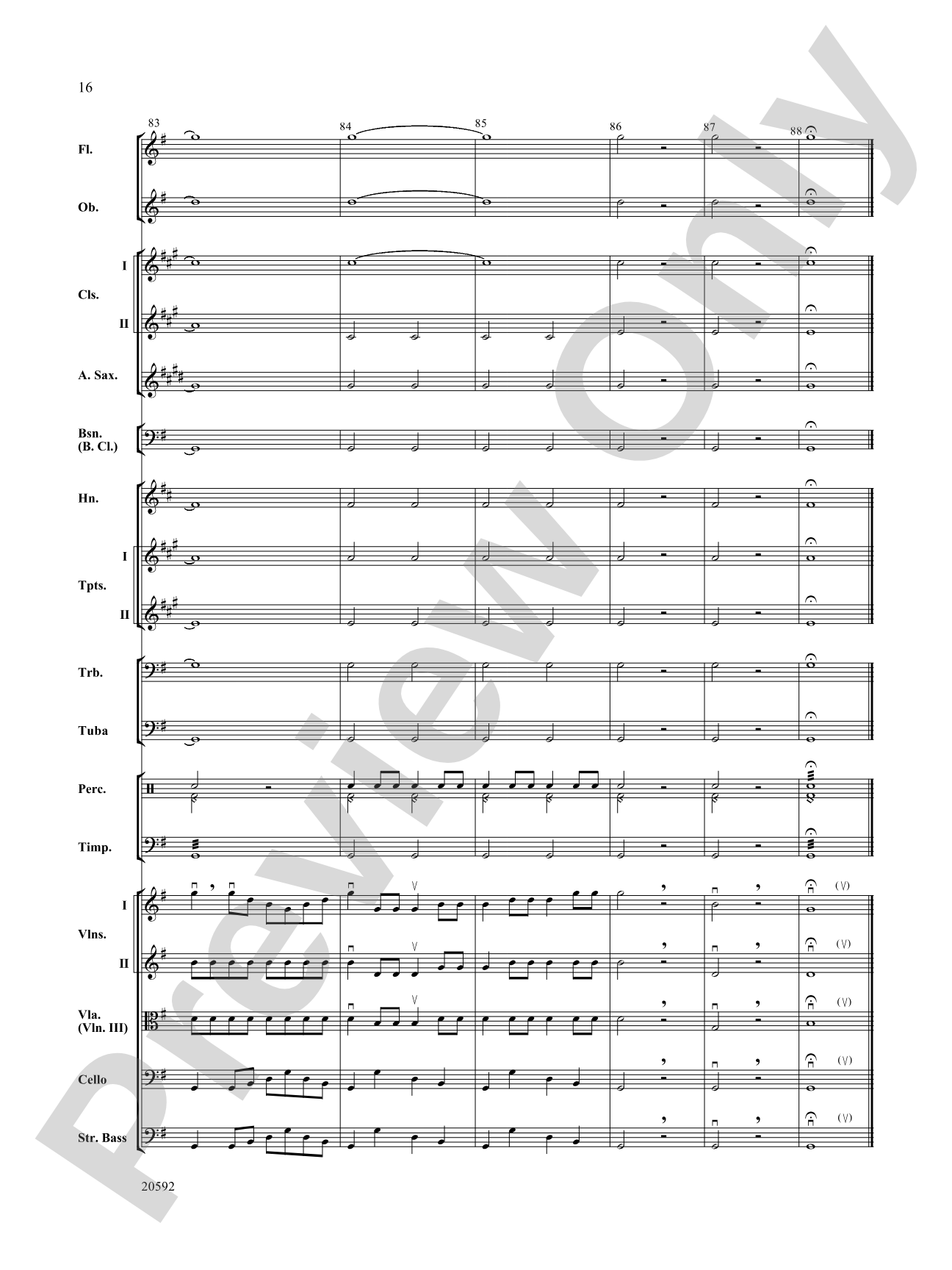 The Barber of Seville (Overture): Full Orchestra Conductor Score & Parts