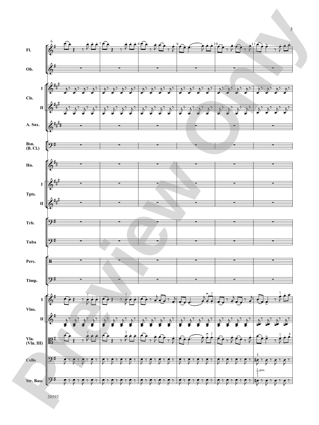 The Barber of Seville (Overture): Full Orchestra Conductor Score & Parts