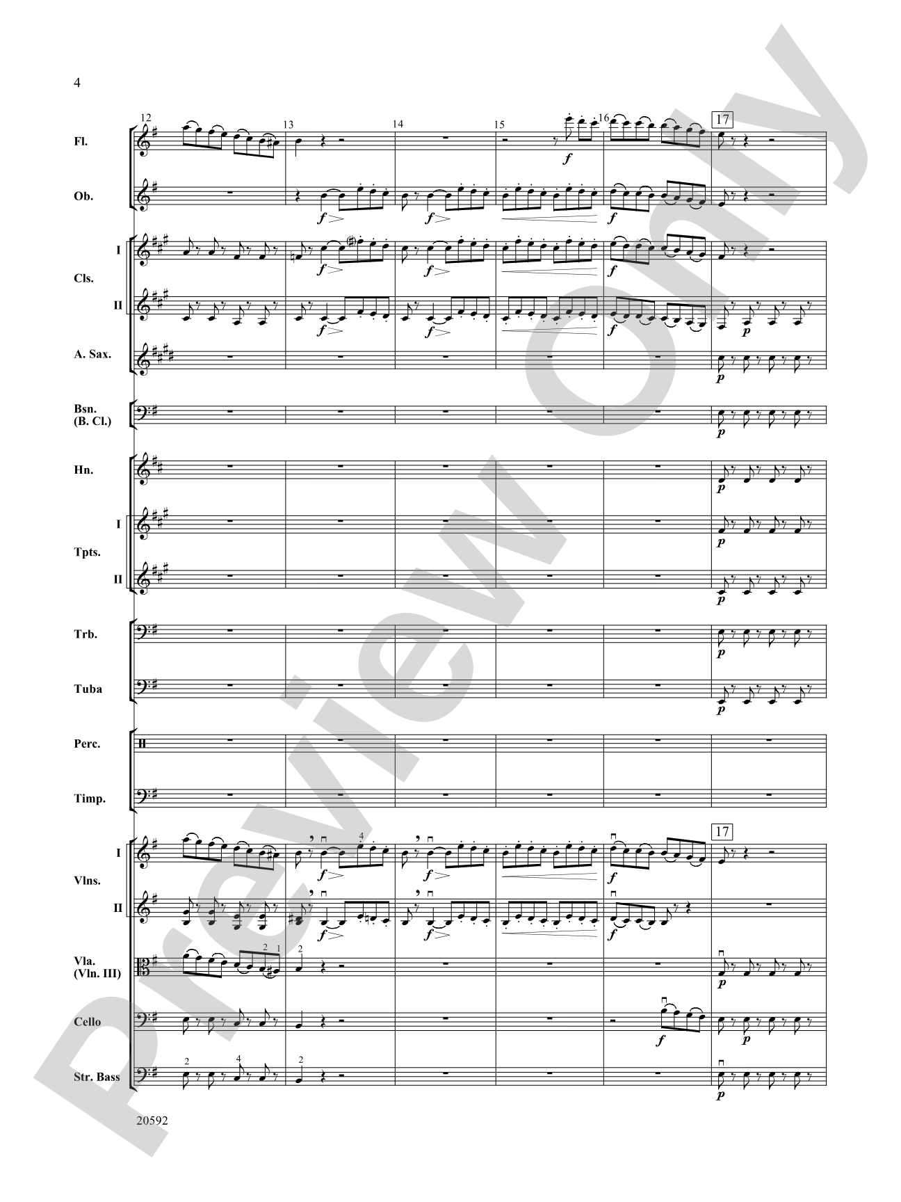 The Barber of Seville (Overture): Full Orchestra Conductor Score & Parts