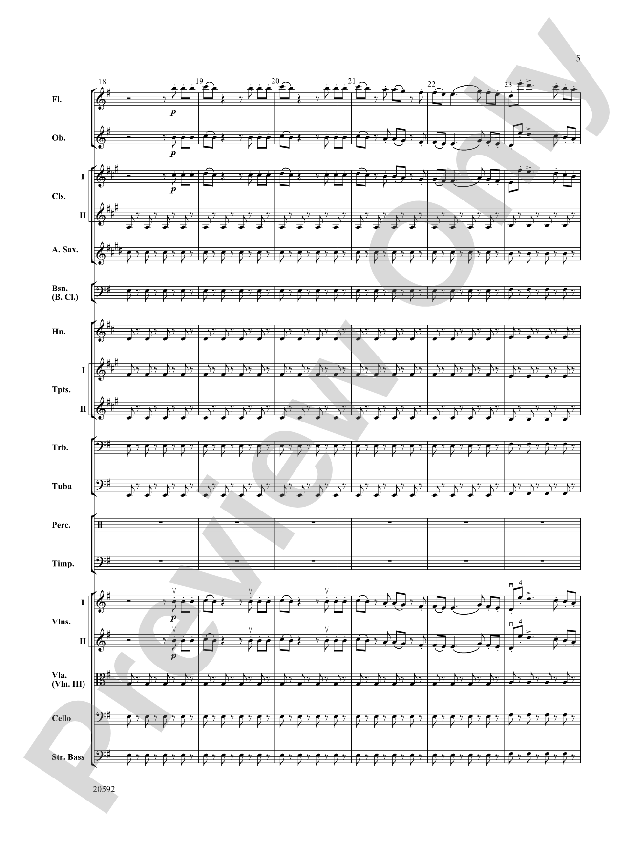 The Barber of Seville (Overture): Full Orchestra Conductor Score & Parts
