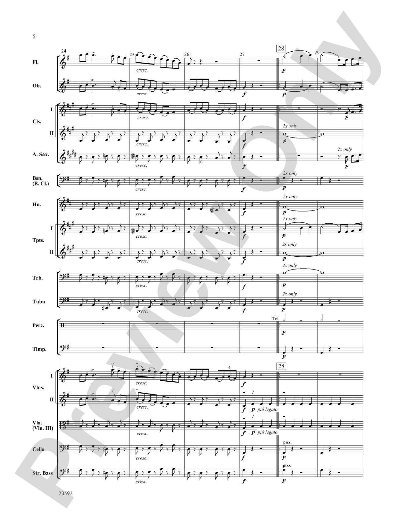 The Barber of Seville (Overture): Full Orchestra Conductor Score & Parts