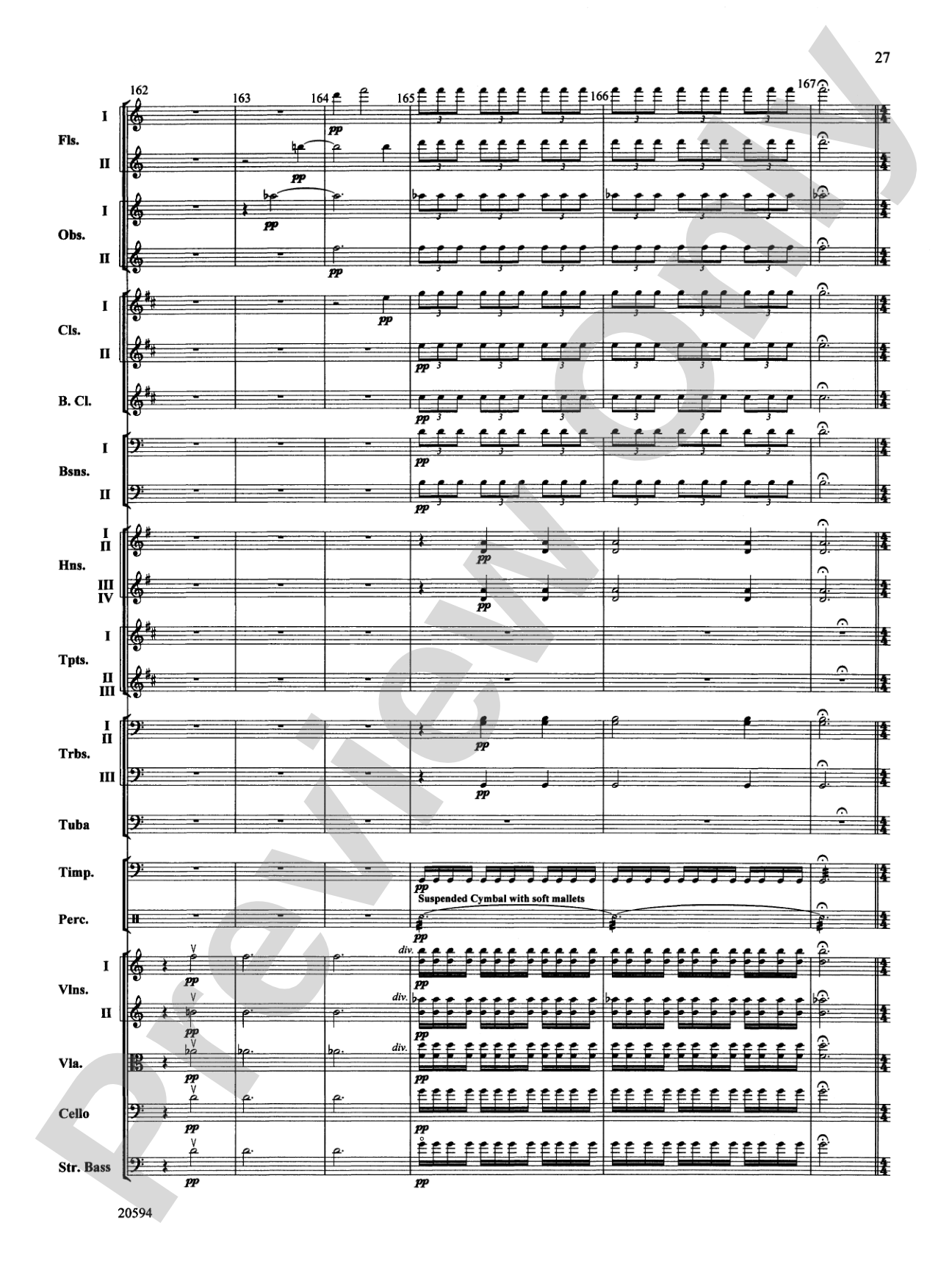Symphony No. 9 (Fourth Movement): Full Orchestra Conductor Score & Parts