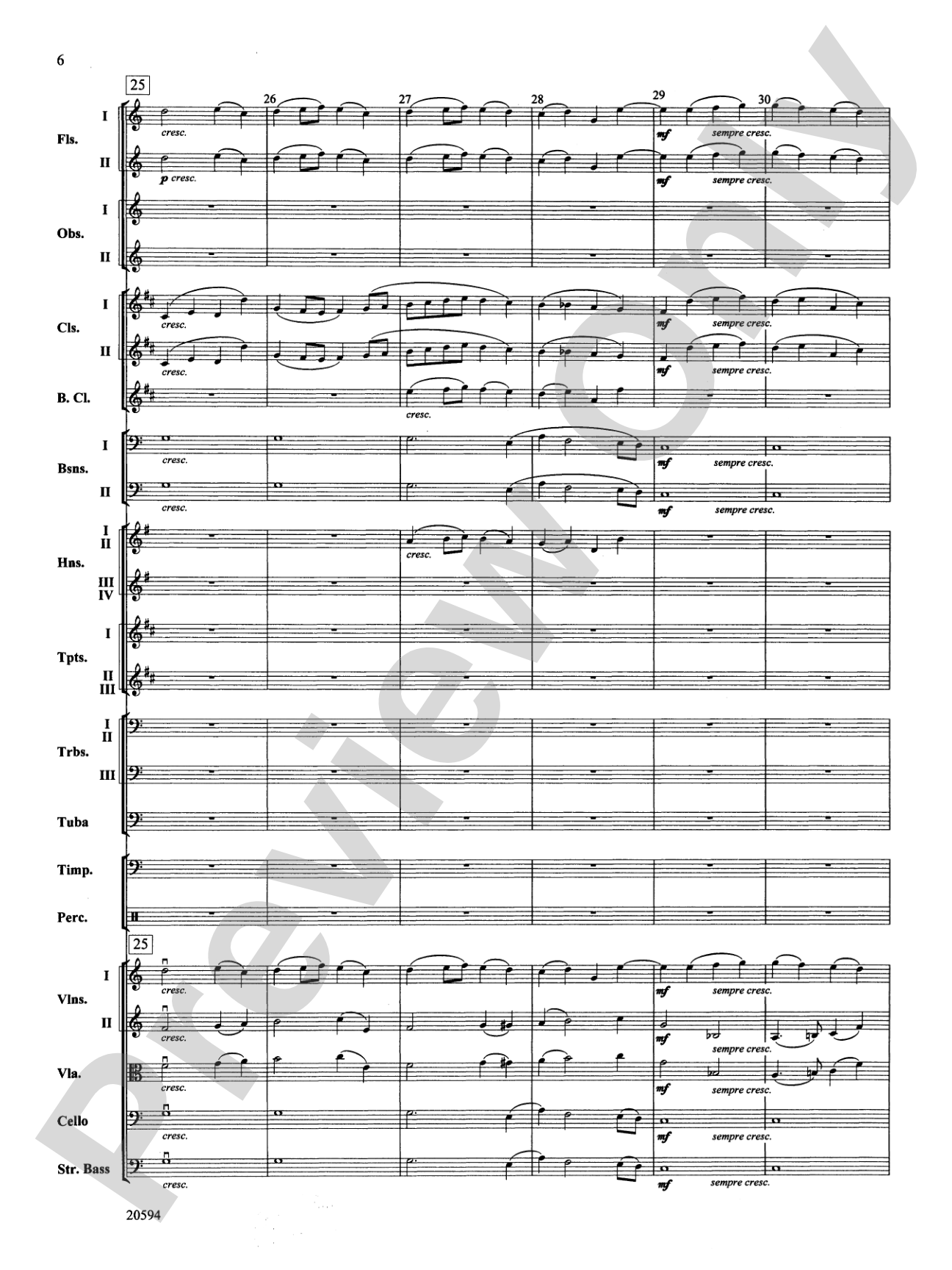 Symphony No. 9 (Fourth Movement): Full Orchestra Conductor Score & Parts