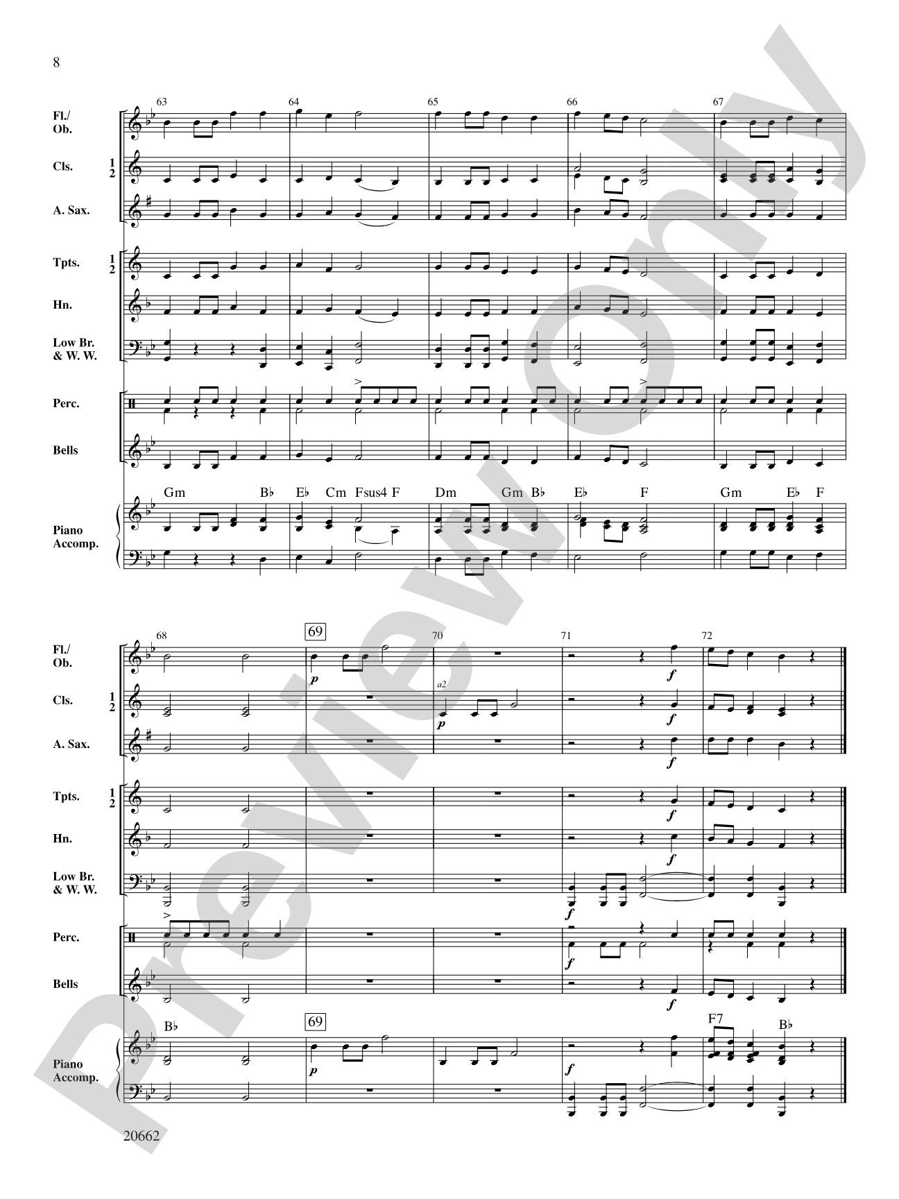 March Royale: Concert Band Conductor Score & Parts