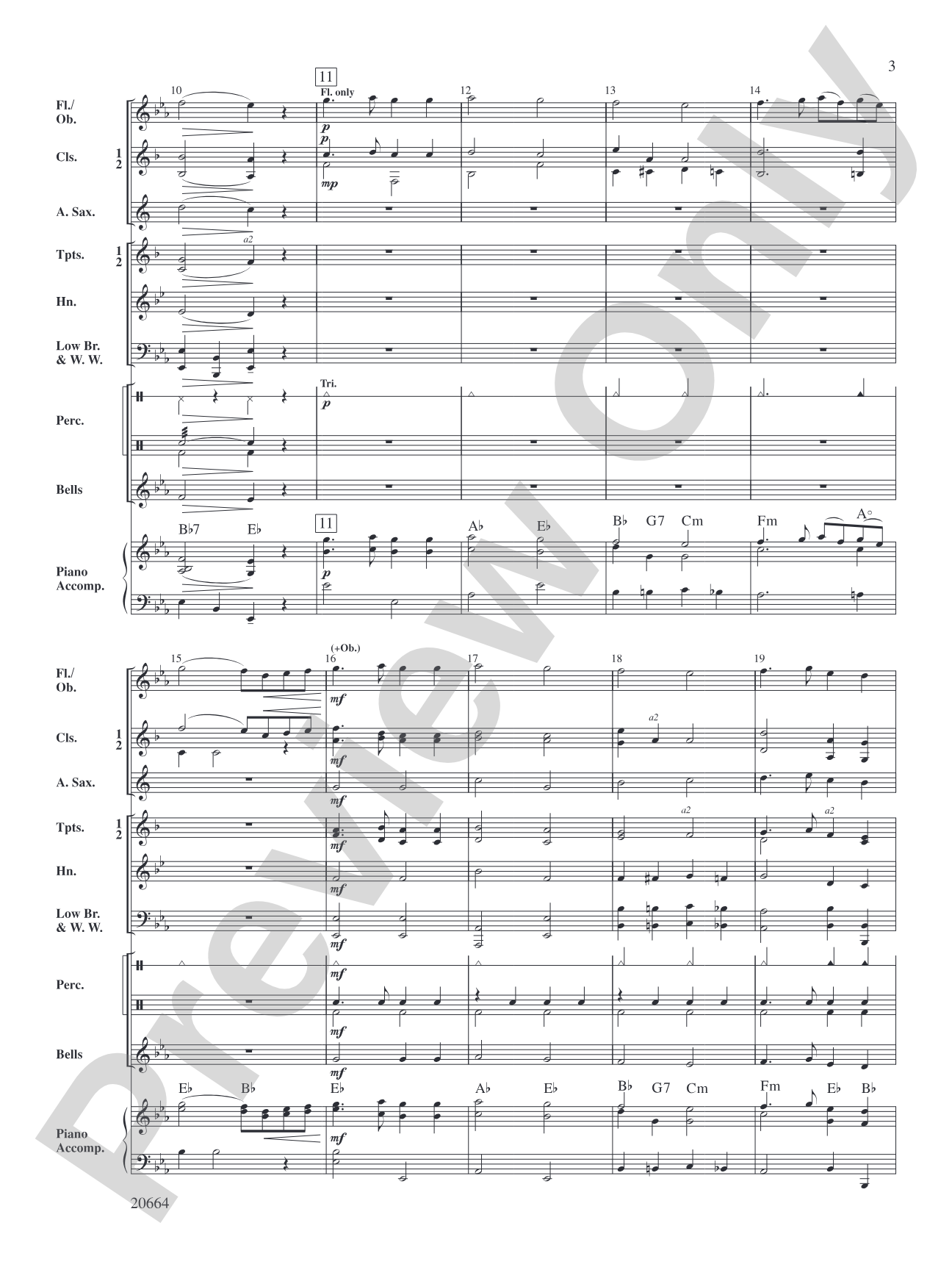 St. Anthony Chorale: Concert Band Conductor Score & Parts