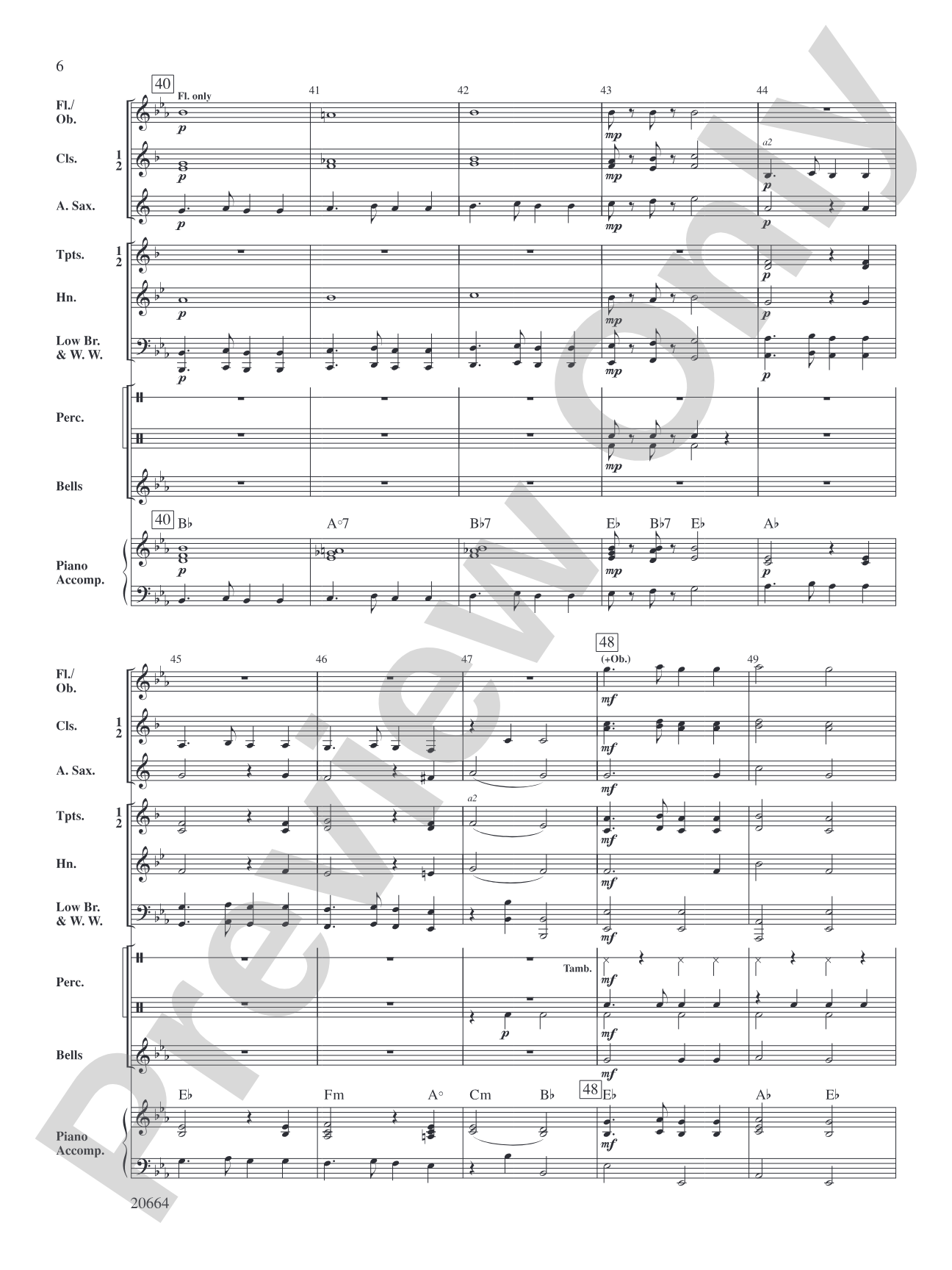 St. Anthony Chorale: Concert Band Conductor Score & Parts