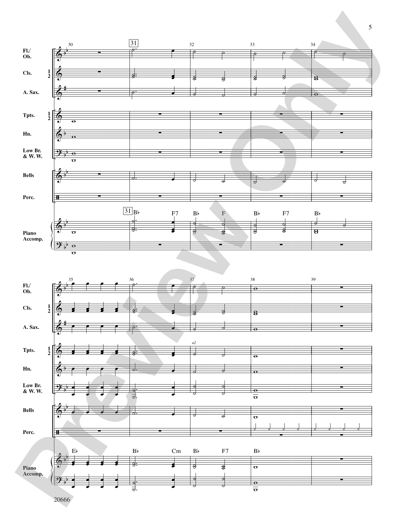 First Winter's Sleigh Ride: Concert Band Conductor Score & Parts