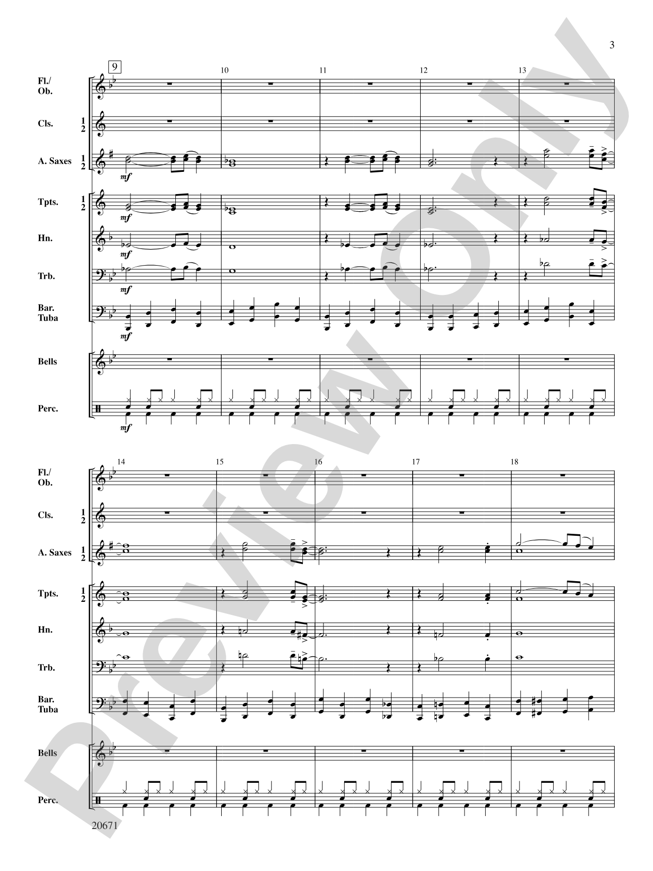 Silent Night & All That Jazz!: Concert Band Conductor Score & Parts
