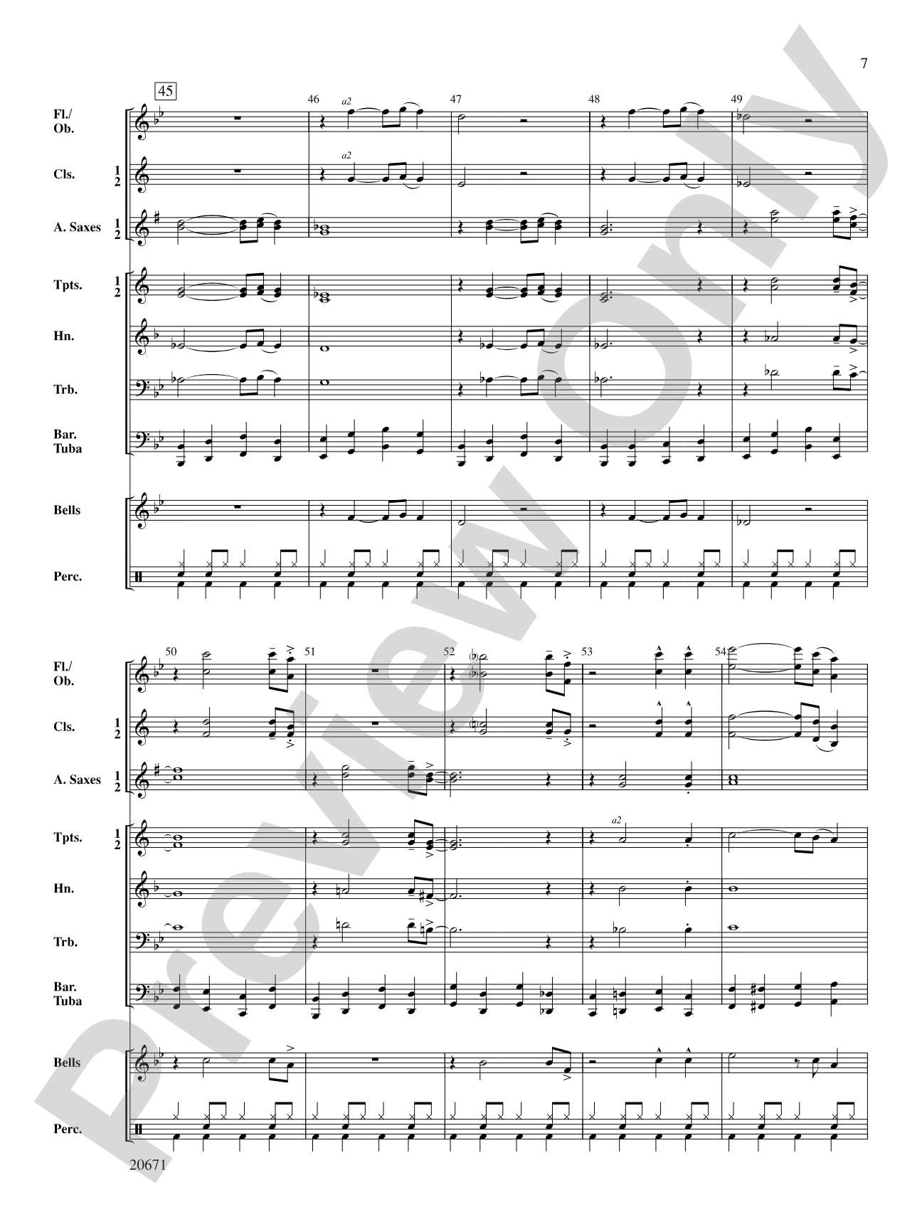 Silent Night & All That Jazz!: Concert Band Conductor Score & Parts