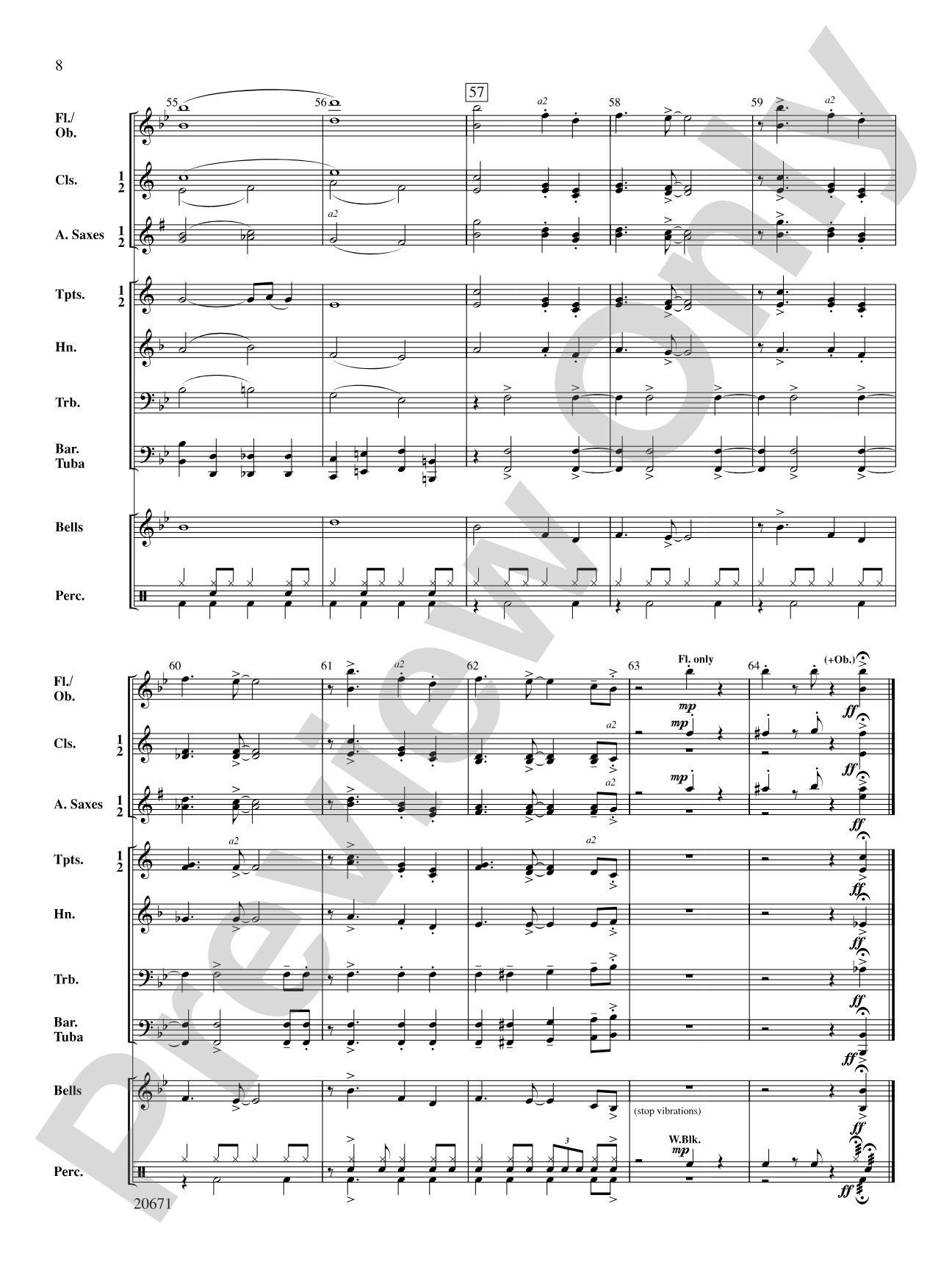 Silent Night & All That Jazz!: Concert Band Conductor Score & Parts