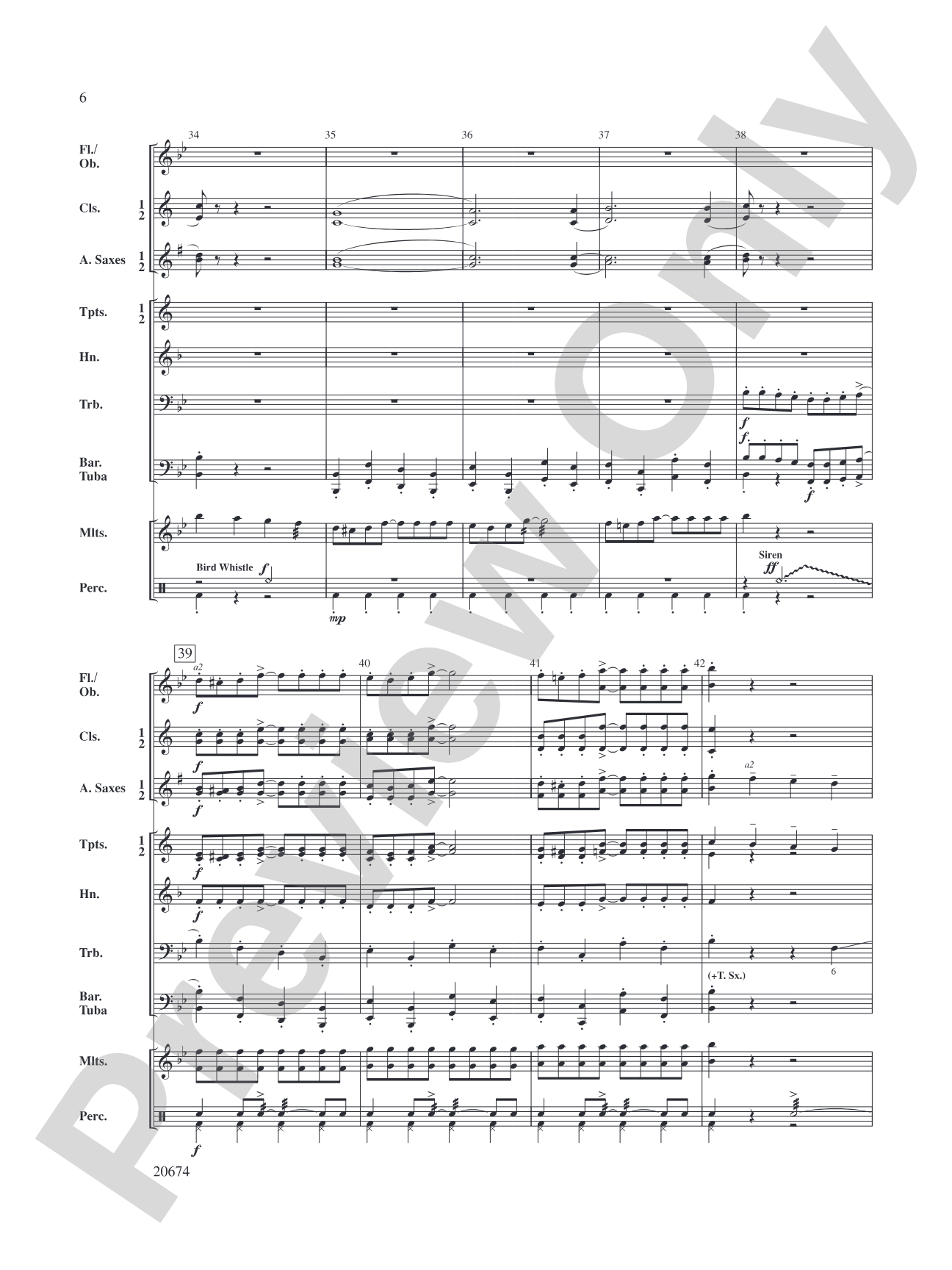 Mallet Maniacs: Concert Band Conductor Score & Parts