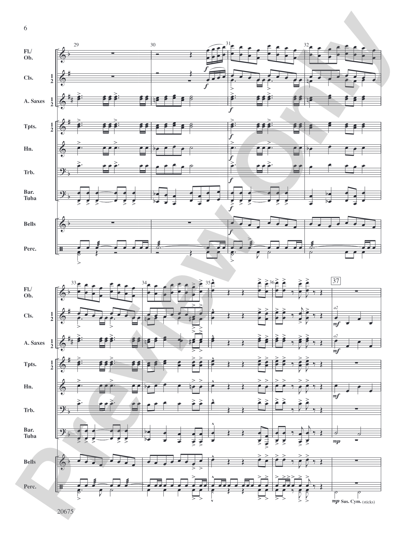 Legacy March: Concert Band Conductor Score & Parts