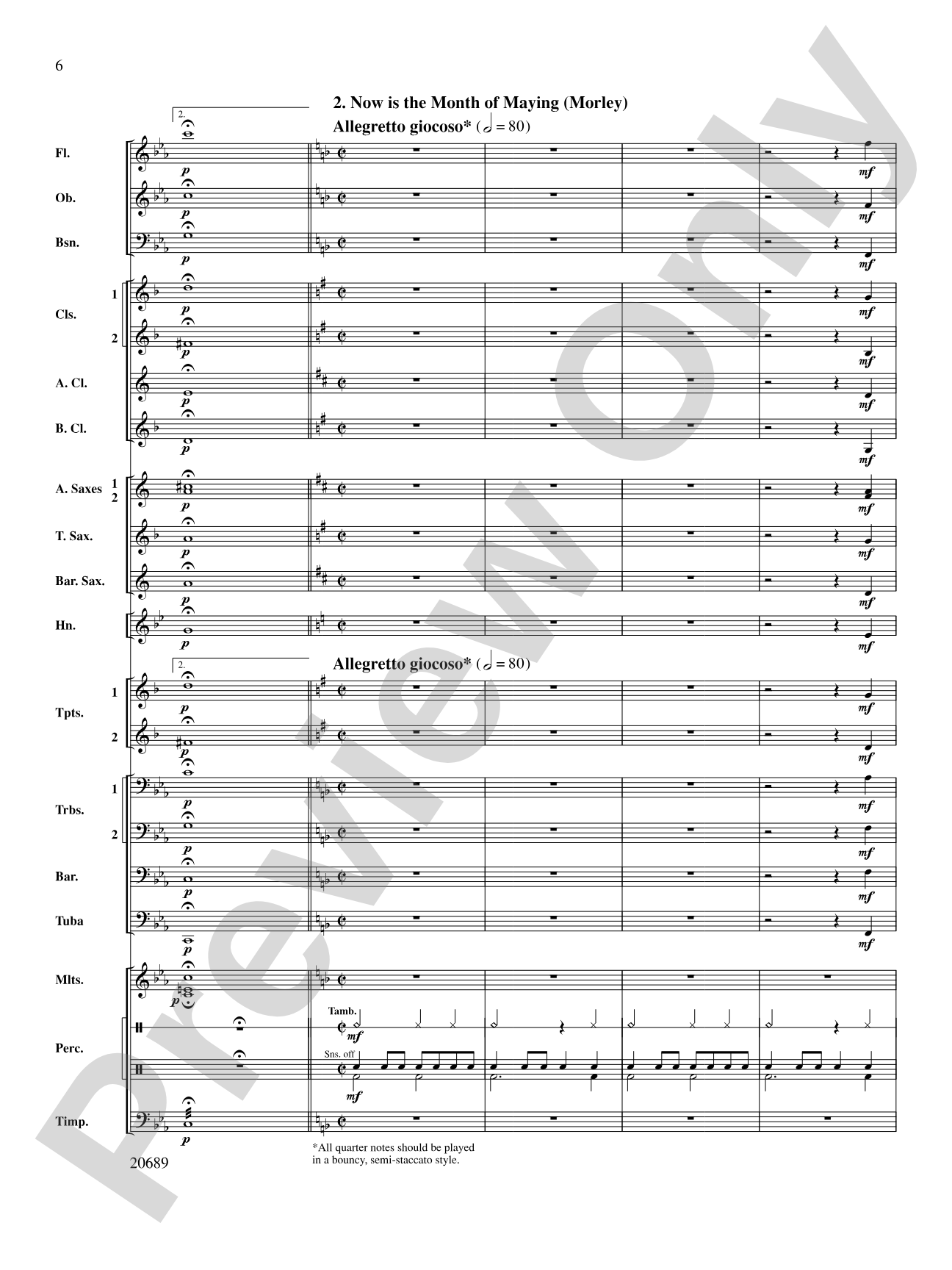 Music of the English Renaissance: Concert Band Conductor Score & Parts