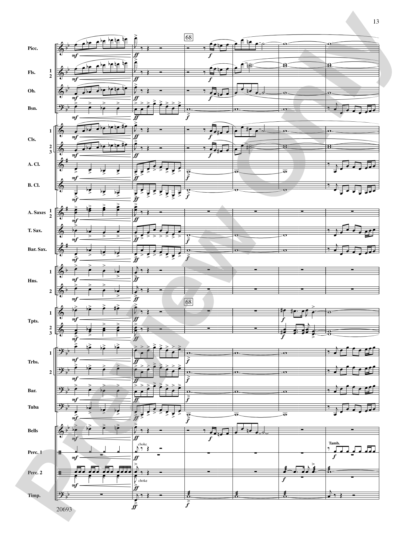 Shannon Lake: Concert Band Conductor Score & Parts