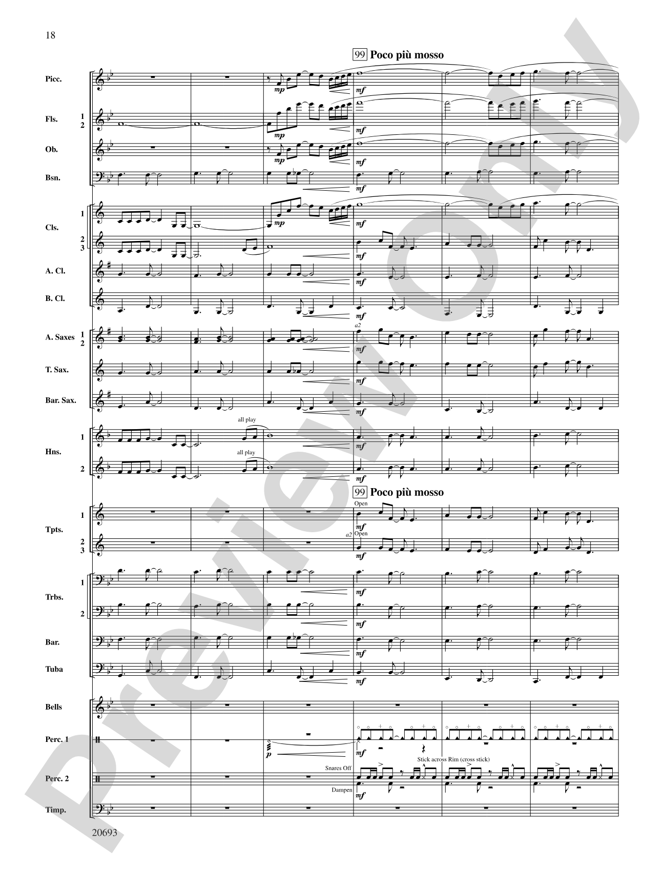 Shannon Lake: Concert Band Conductor Score & Parts
