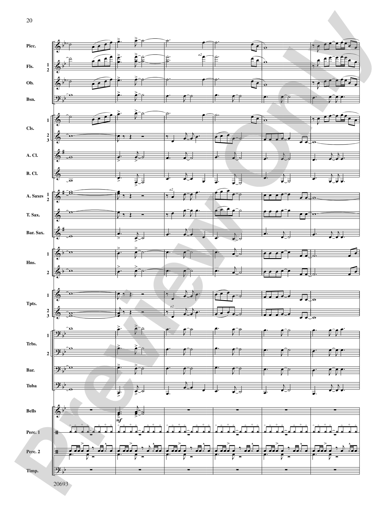 Shannon Lake: Concert Band Conductor Score & Parts