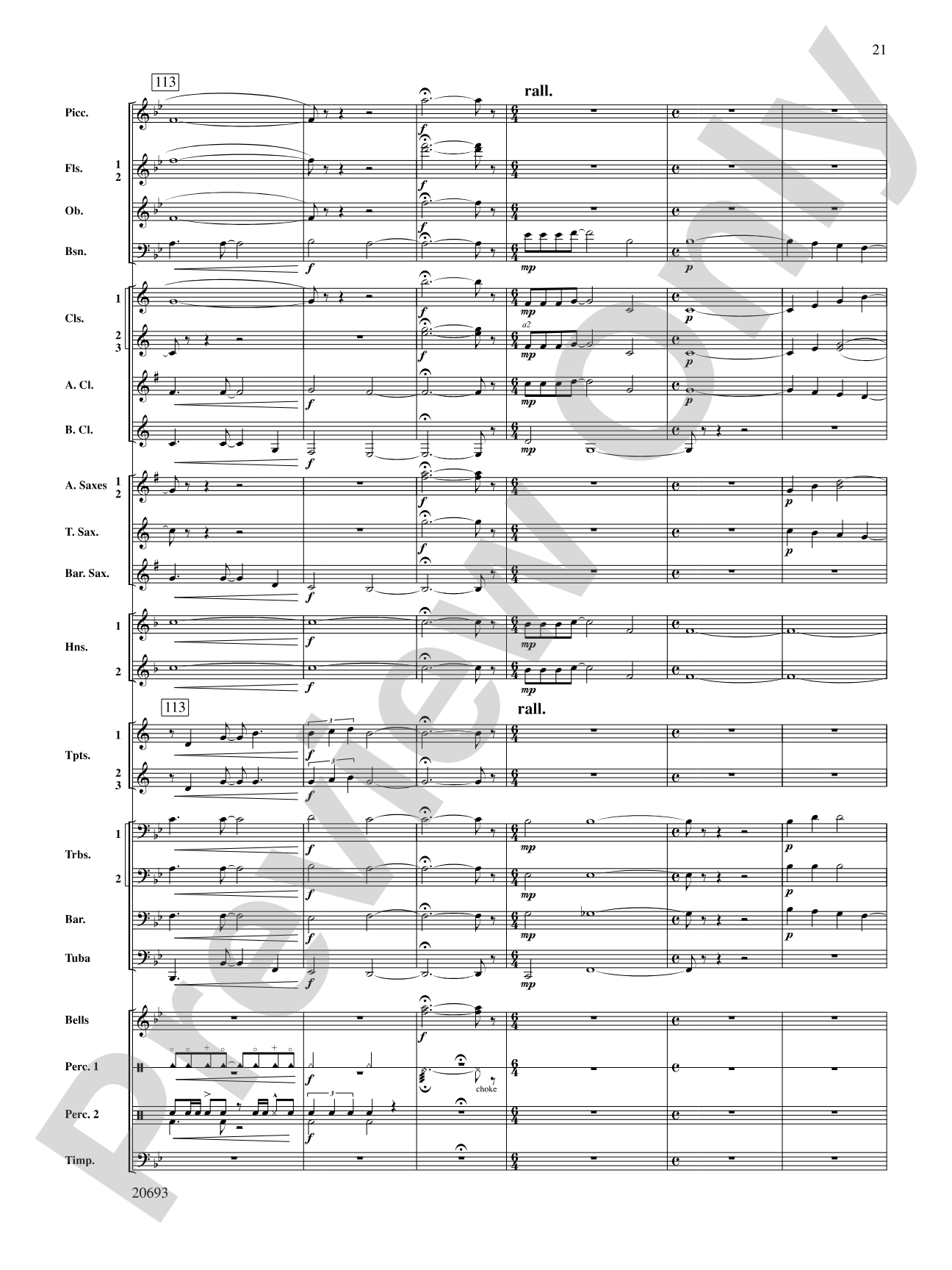 Shannon Lake: Concert Band Conductor Score & Parts