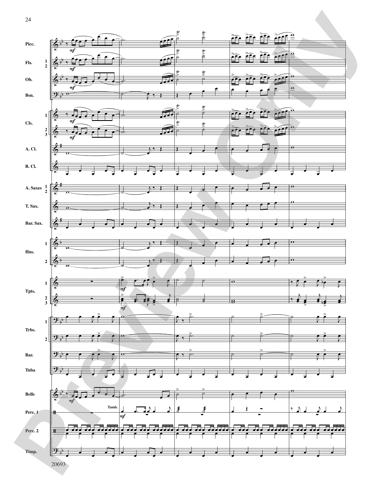 Shannon Lake: Concert Band Conductor Score & Parts
