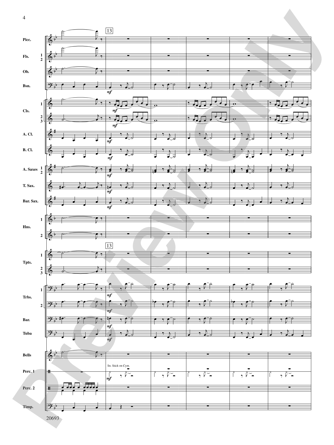 Shannon Lake: Concert Band Conductor Score & Parts