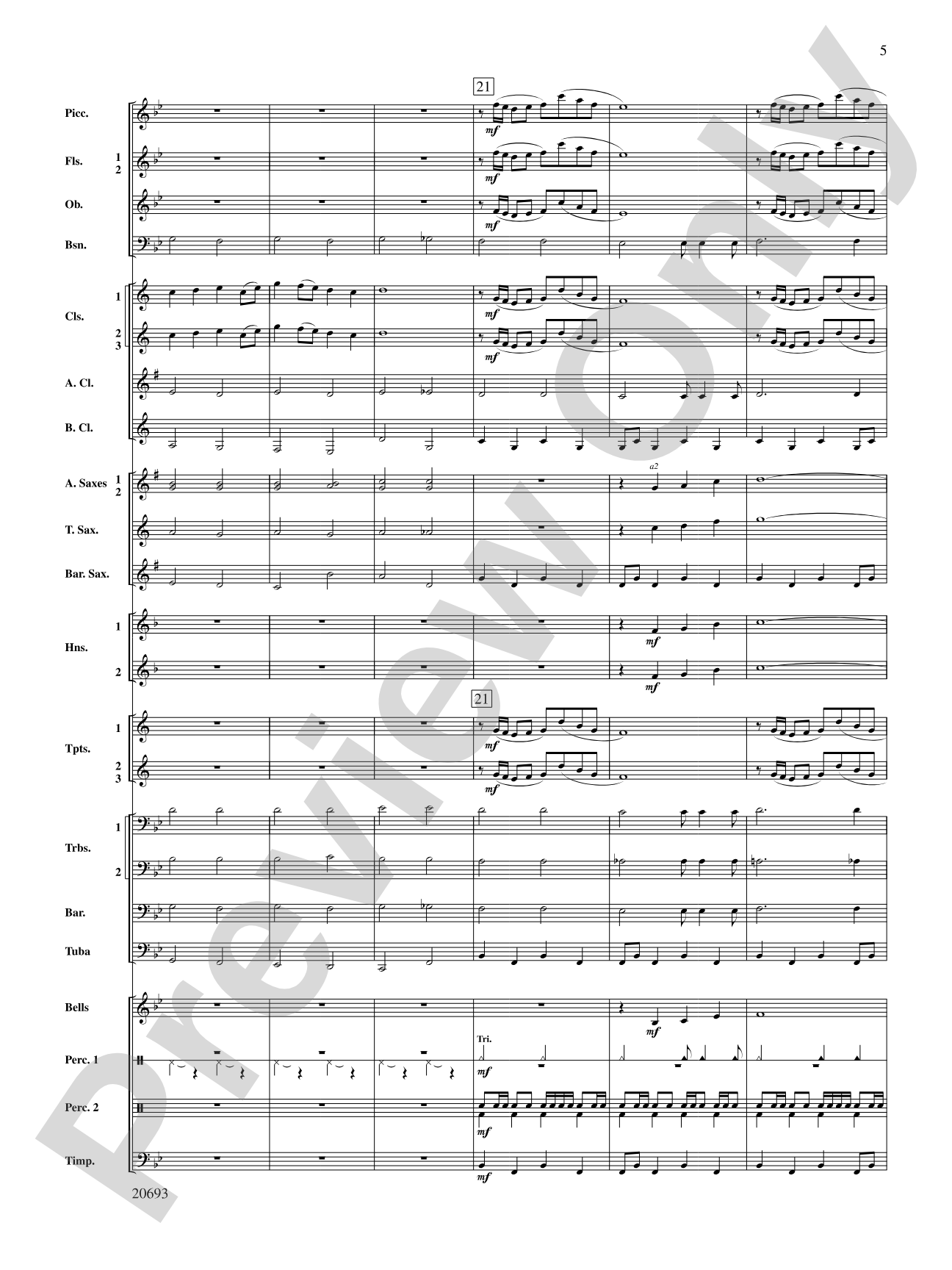 Shannon Lake: Concert Band Conductor Score & Parts