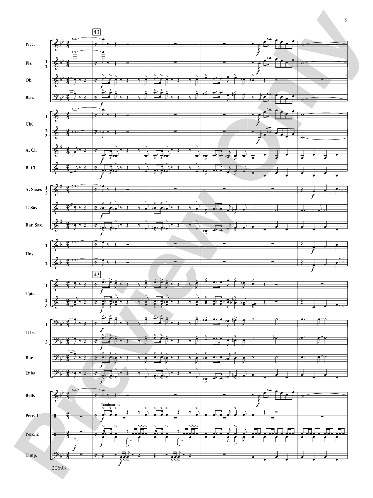 Shannon Lake: Concert Band Conductor Score & Parts
