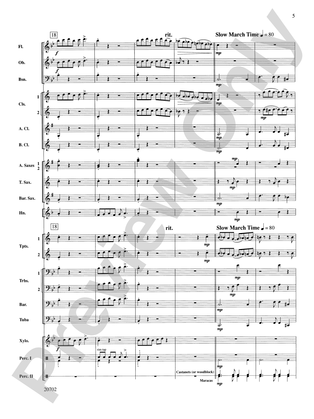 Joplin!: Concert Band Conductor Score & Parts