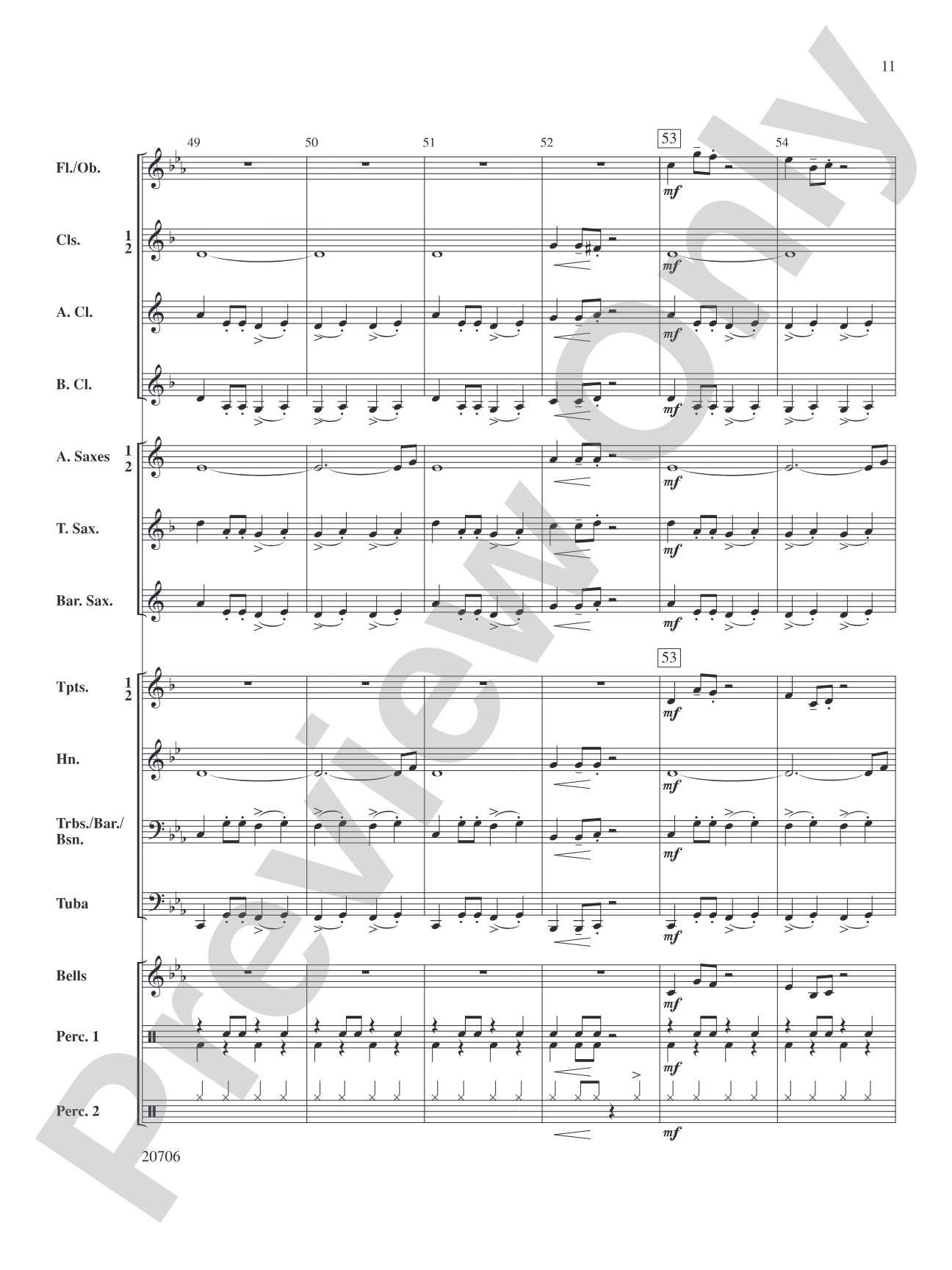 Walkin' Cool: Concert Band Conductor Score & Parts