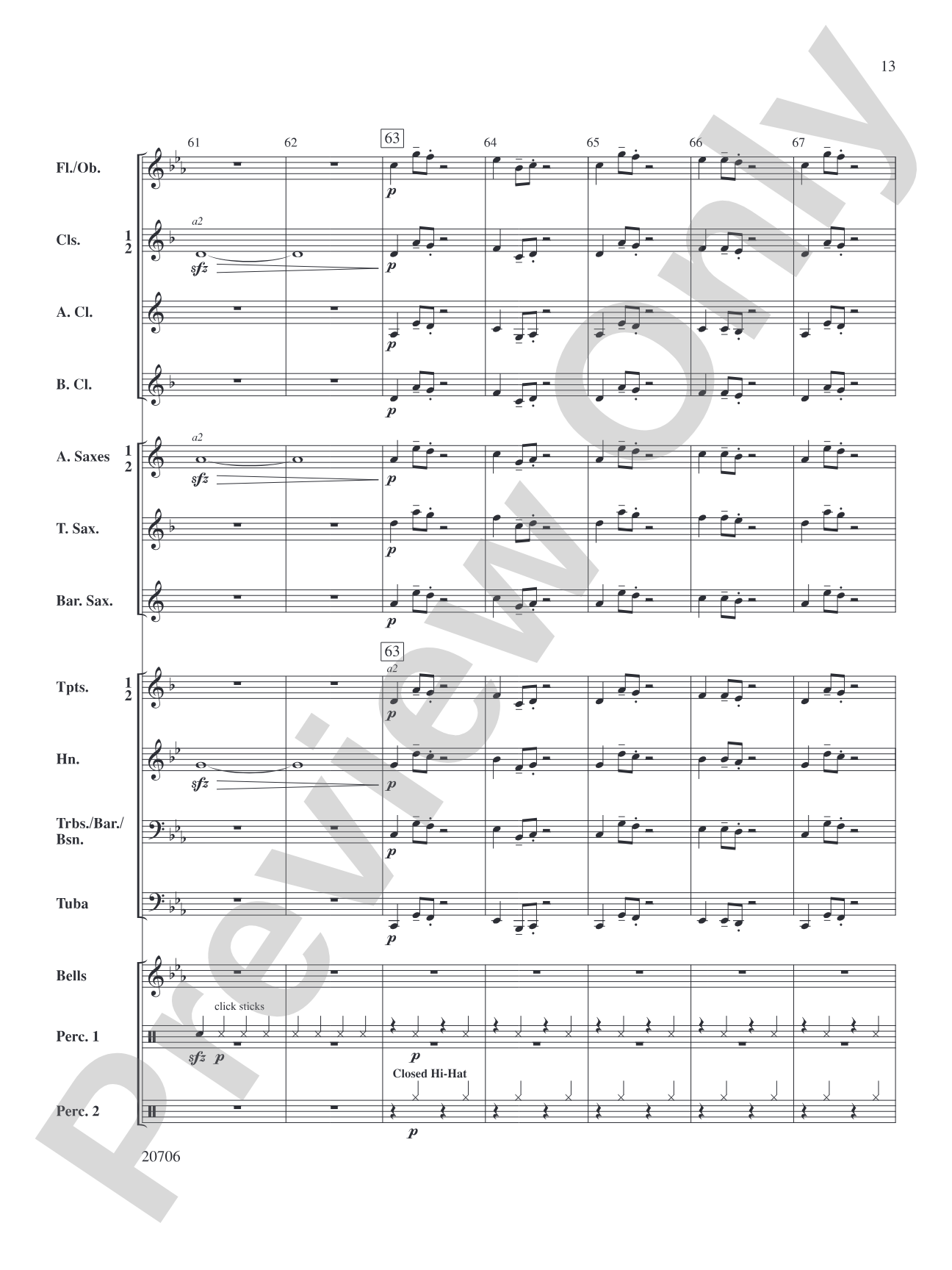 Walkin' Cool: Concert Band Conductor Score & Parts