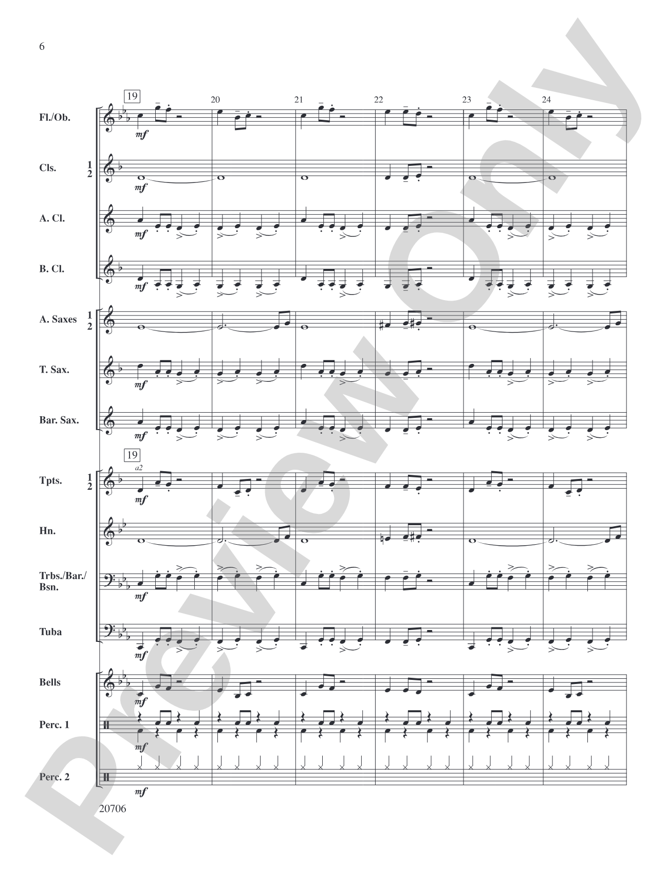 Walkin' Cool: Concert Band Conductor Score & Parts
