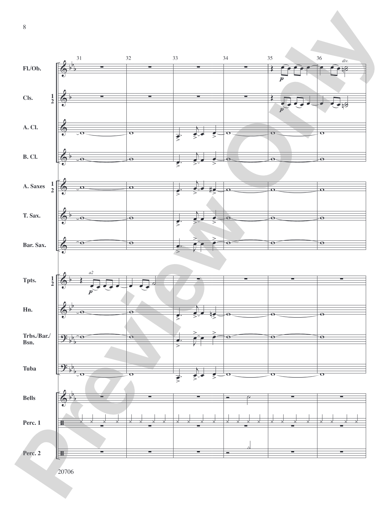 Walkin' Cool: Concert Band Conductor Score & Parts