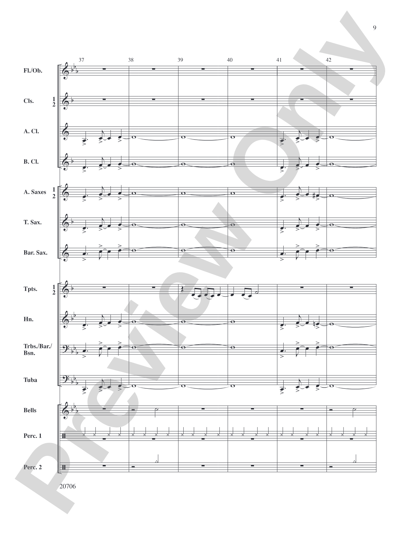 Walkin' Cool: Concert Band Conductor Score & Parts