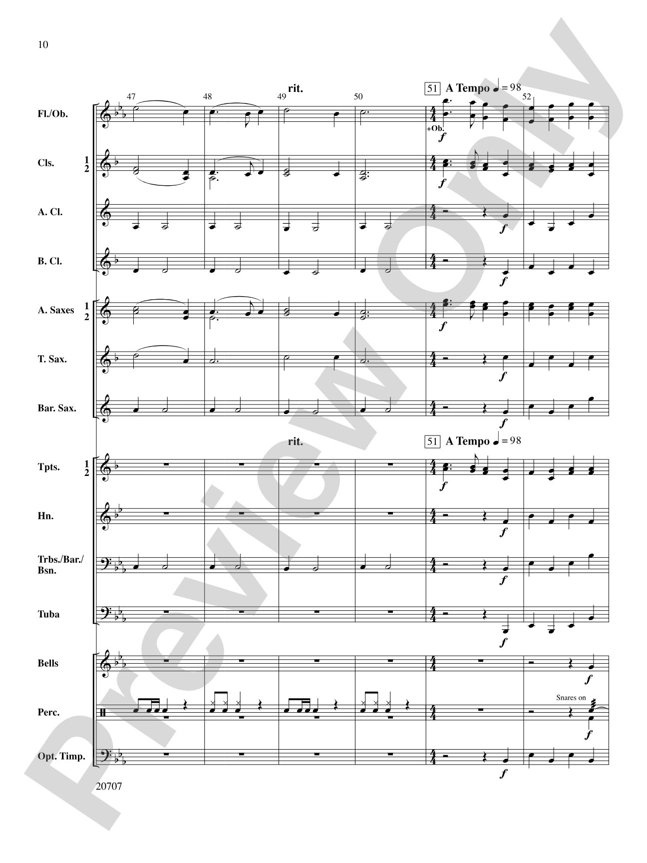 A Christmas Sampler: Concert Band Conductor Score & Parts